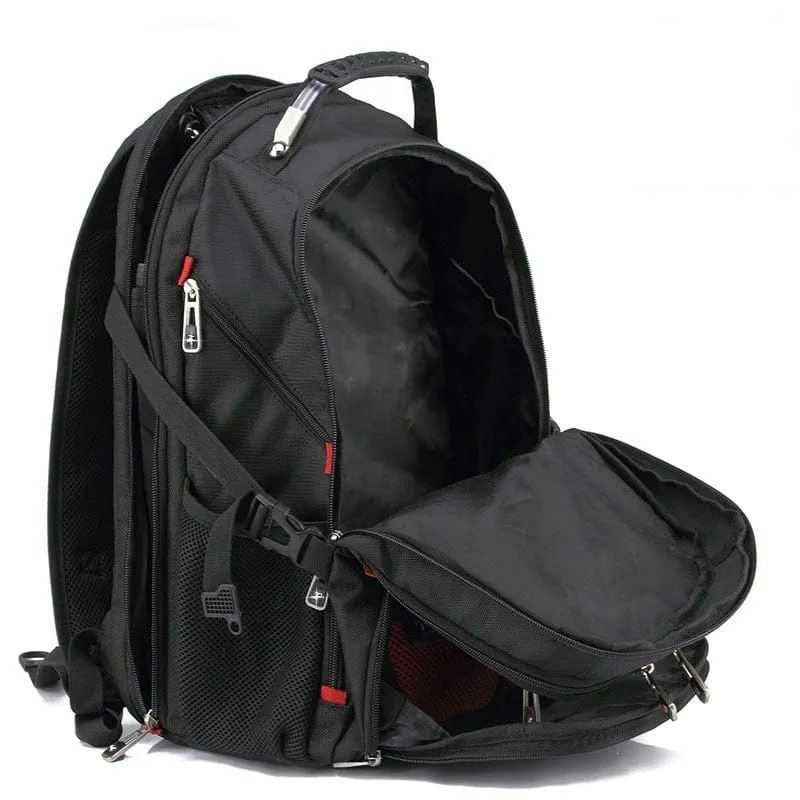 Durable Laptop Backpack USB Charging Port Swiss-Multifunctional