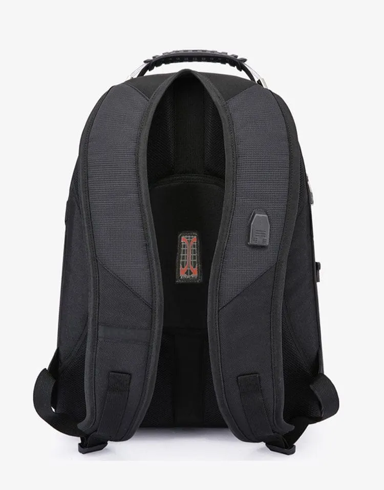 Durable Laptop Backpack USB Charging Port Swiss-Multifunctional