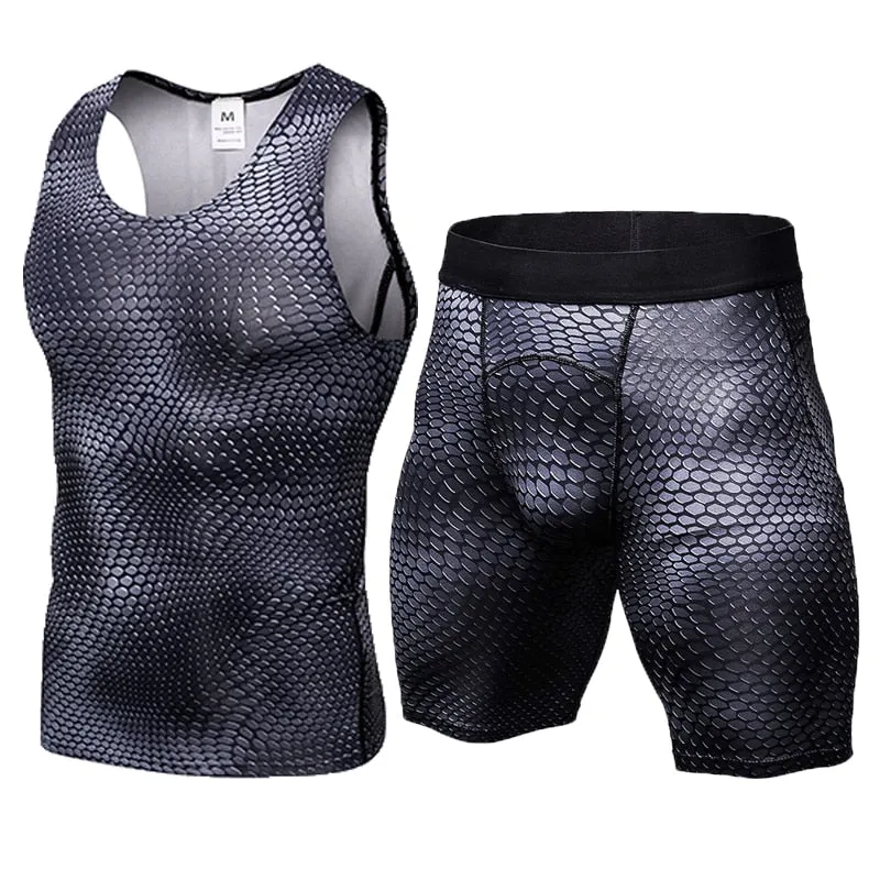 Elastic Men Gym Set