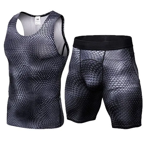 Elastic Men Gym Set