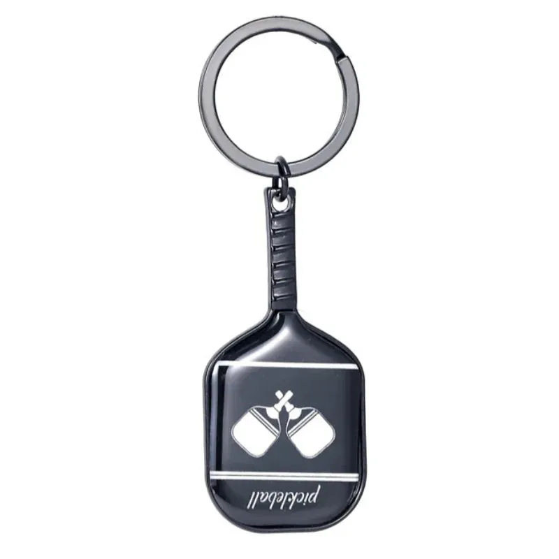 Fashion Sports Pickleball keychain For Sports Lovers Bags Wallets Car Key Pendants Cute Mini Pickleball Keychain Gifts