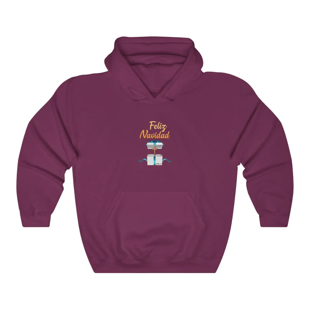 Feliz Navidad Men Unisex Heavy Blend™ Hooded Sweatshirt