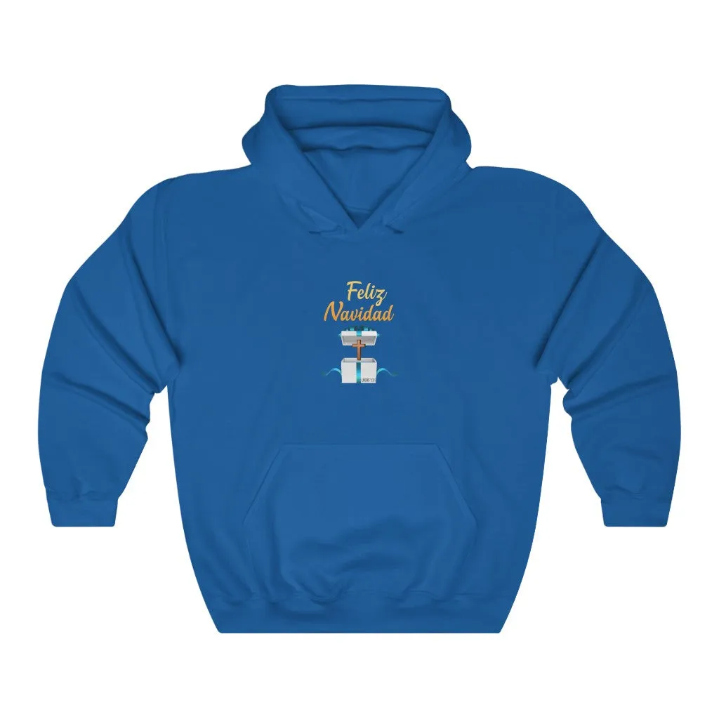 Feliz Navidad Men Unisex Heavy Blend™ Hooded Sweatshirt