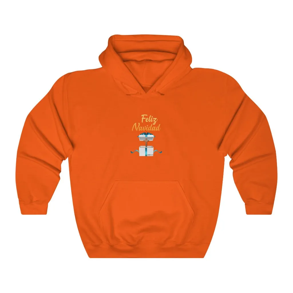 Feliz Navidad Men Unisex Heavy Blend™ Hooded Sweatshirt