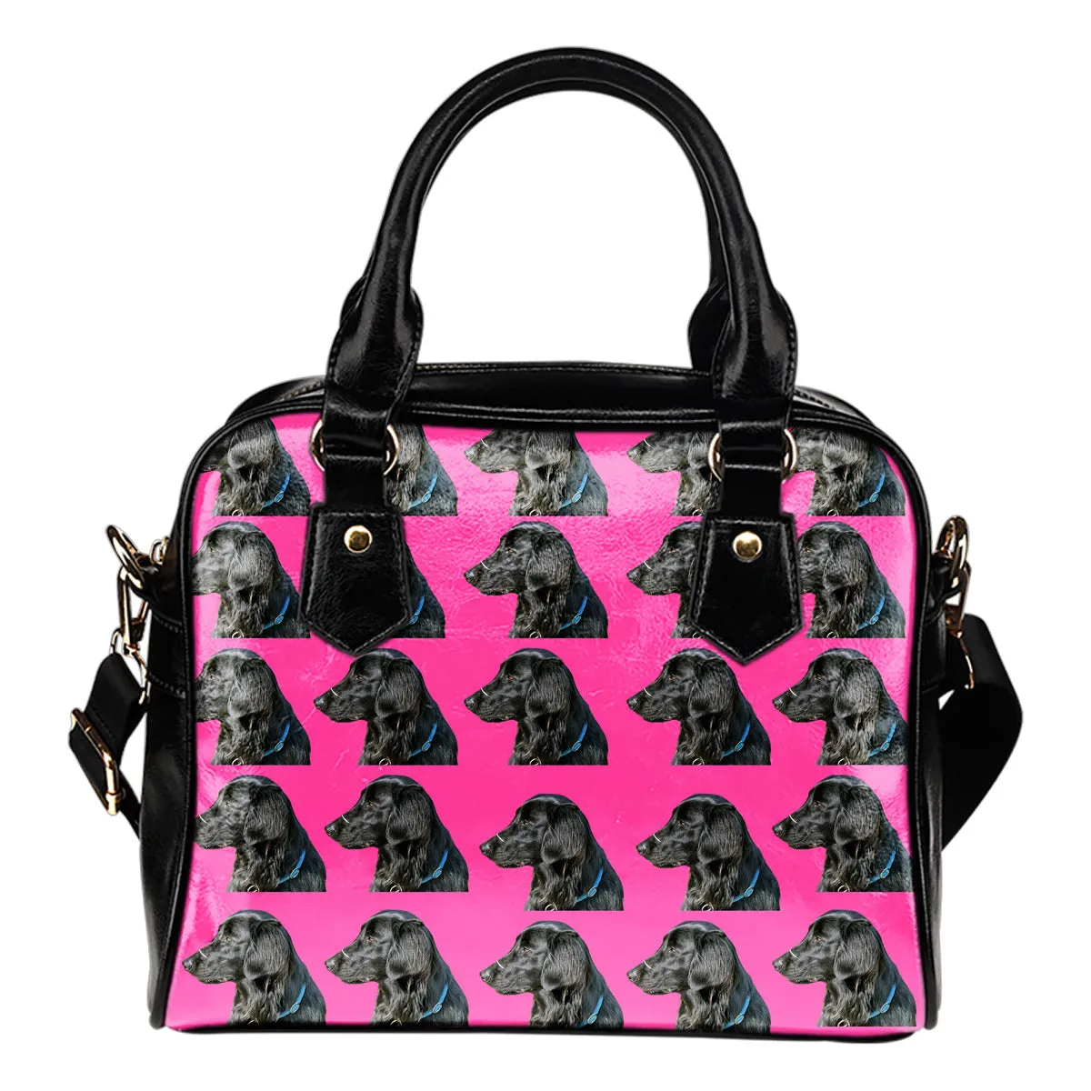 Flat Coated Retriever Shoulder Bag