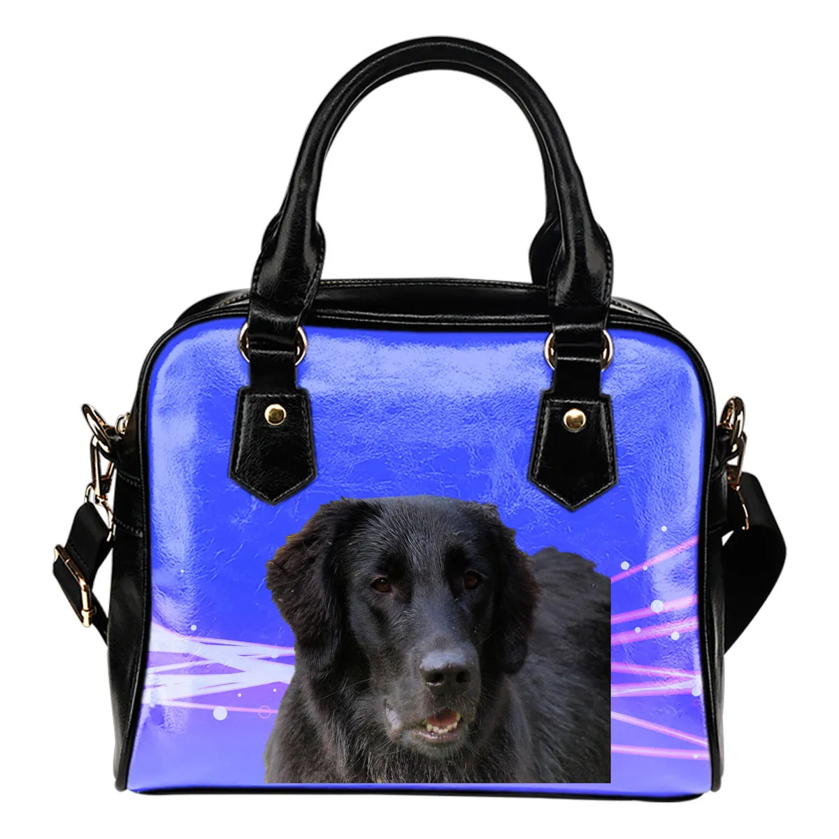 Flat Coated Retriever Shoulder Bag
