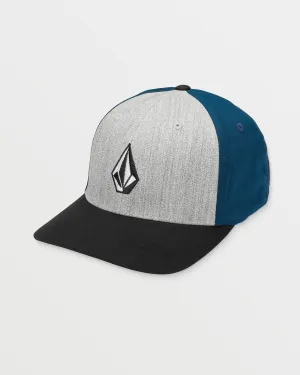 Full Stone Hthr Flexfit Cap - DEEP BLUE