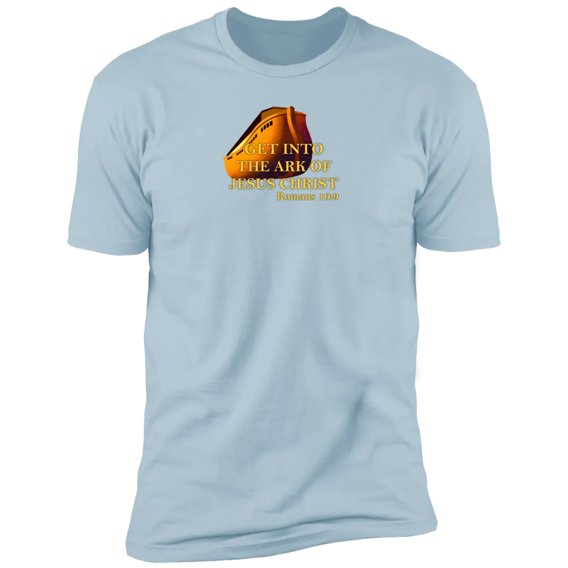 Get Into the Ark of Jesus Christ Men’s Premium Short Sleeve Tee Shirt