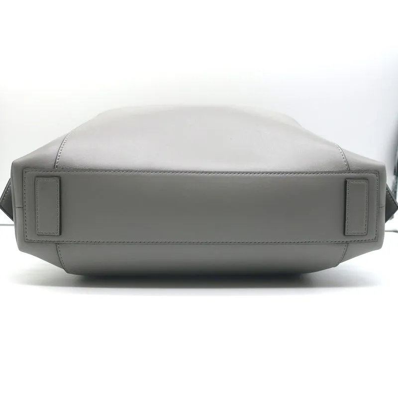 Givenchy Small Antigona Soft Bag Pearl Grey Leather Crossbody