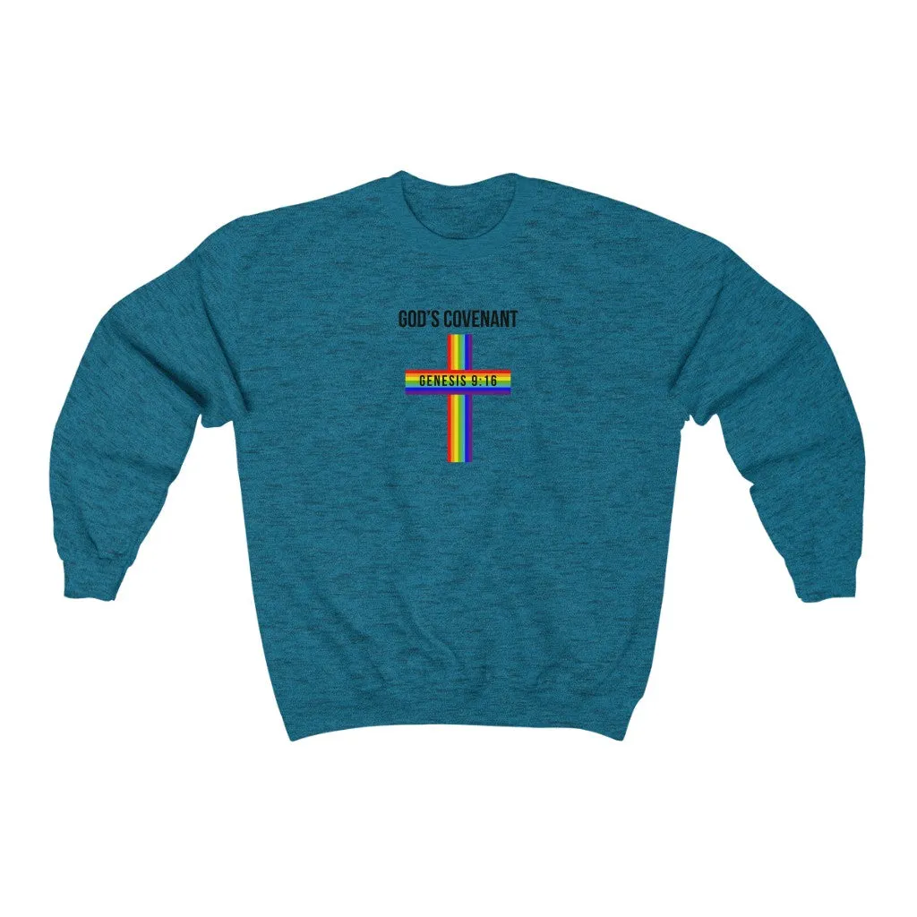 God's Covenant 2.0 Men Unisex Heavy Blend™ Crewneck Sweatshirt