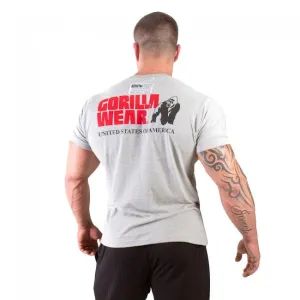 Gorilla Wear - Classic Logo Tee New Style-Gray