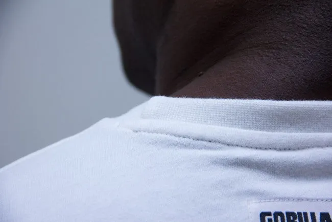 Gorilla Wear - Classic Logo Tee New Style-White