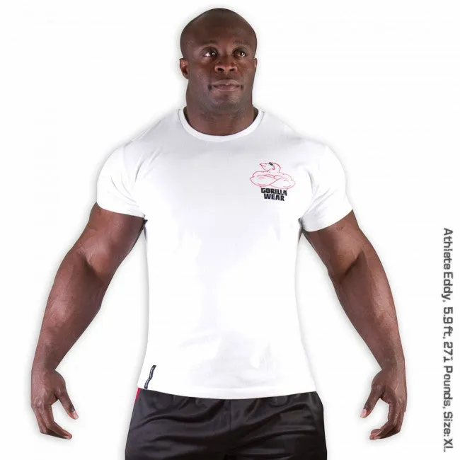 Gorilla Wear - Classic Logo Tee New Style-White