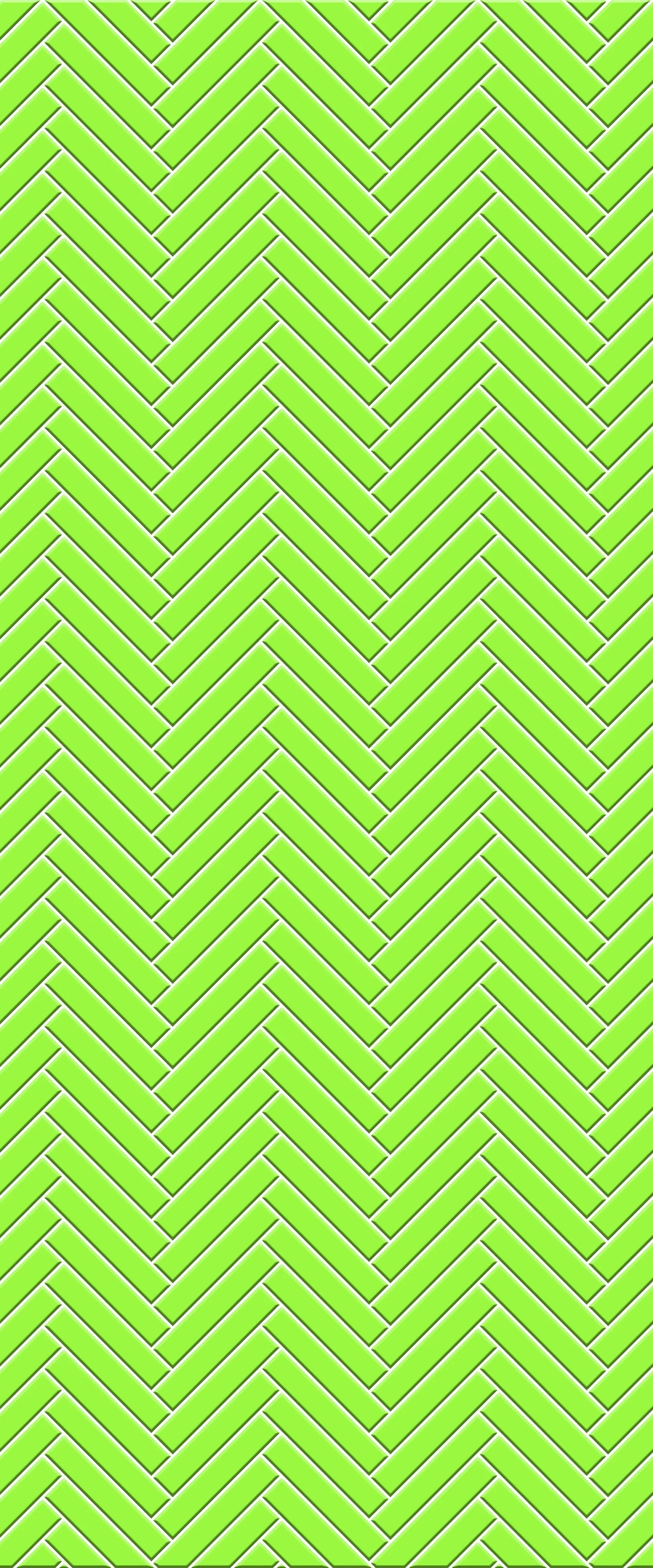 Green Double Herringbone Tile Acrylic Shower Wall Panel 2440mm x 1220mm (3mm Thick)