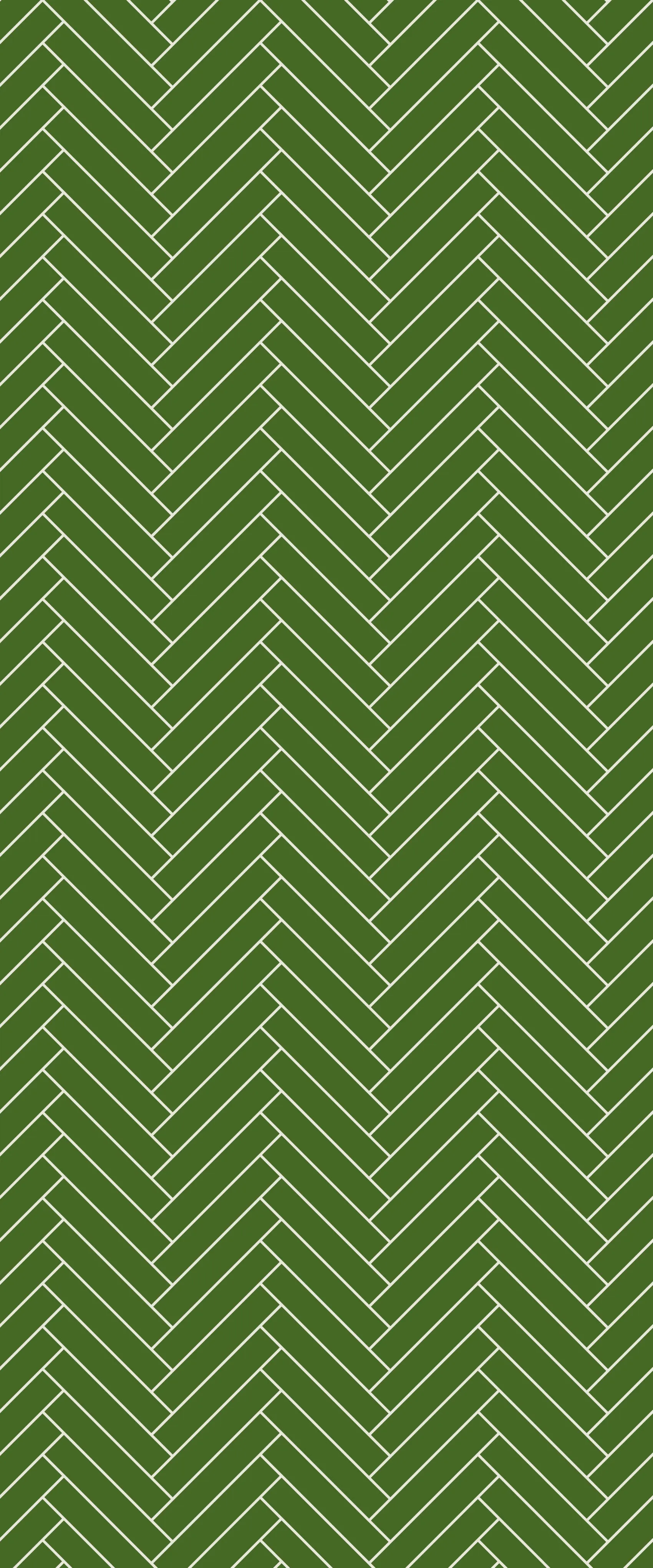 Green Double Herringbone Tile Acrylic Shower Wall Panel 2440mm x 1220mm (3mm Thick)