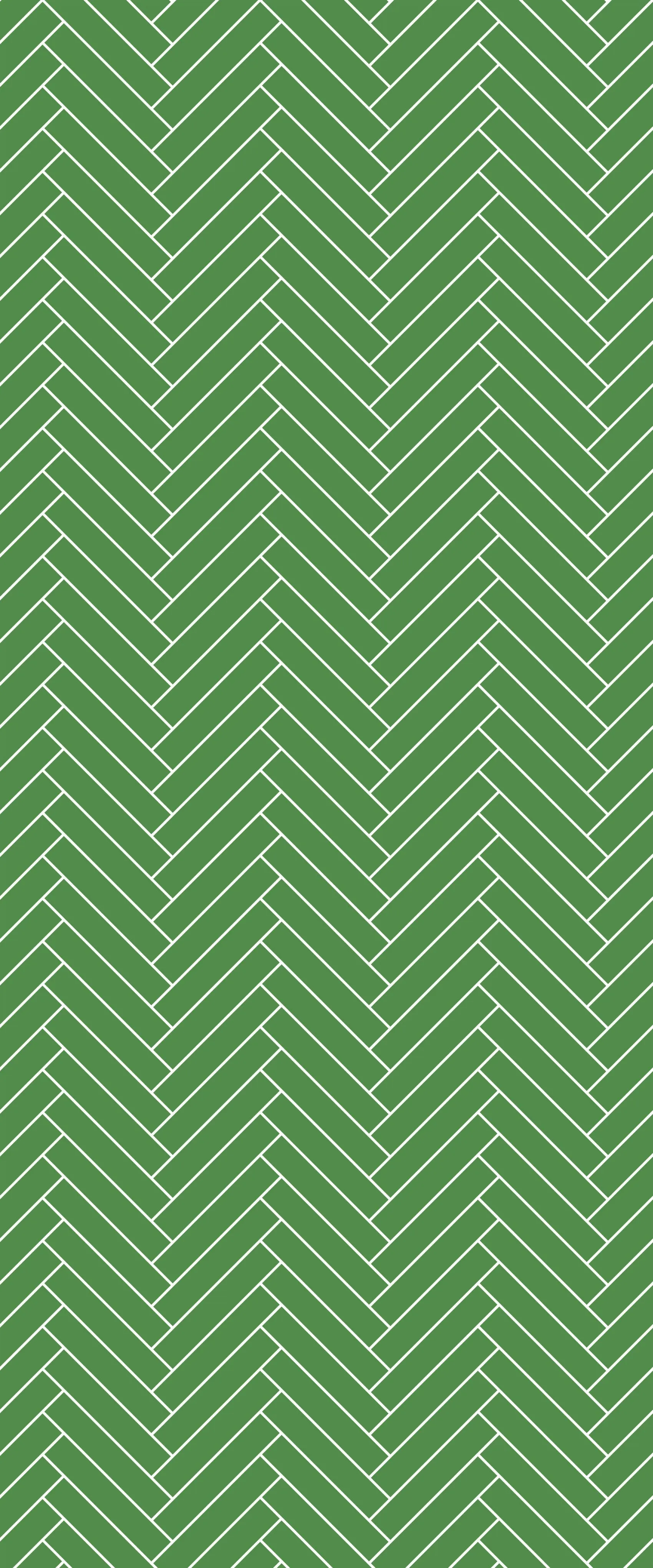 Green Double Herringbone Tile Acrylic Shower Wall Panel 2440mm x 1220mm (3mm Thick)