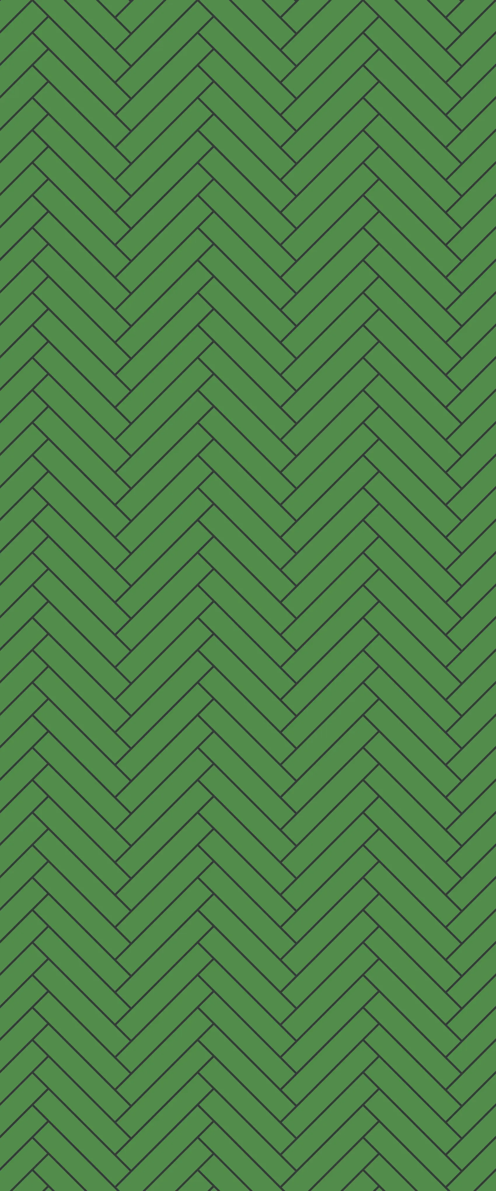 Green Double Herringbone Tile Acrylic Shower Wall Panel 2440mm x 1220mm (3mm Thick)