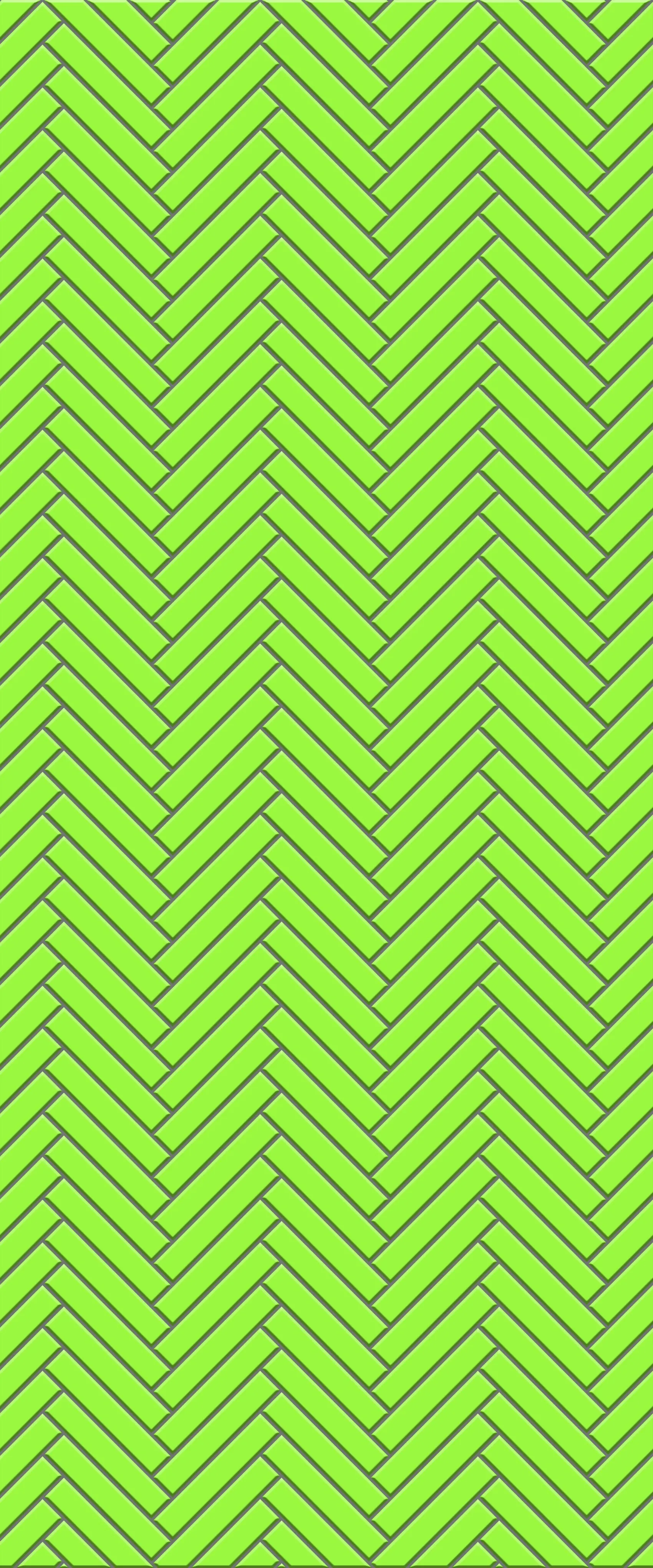 Green Double Herringbone Tile Acrylic Shower Wall Panel 2440mm x 1220mm (3mm Thick)