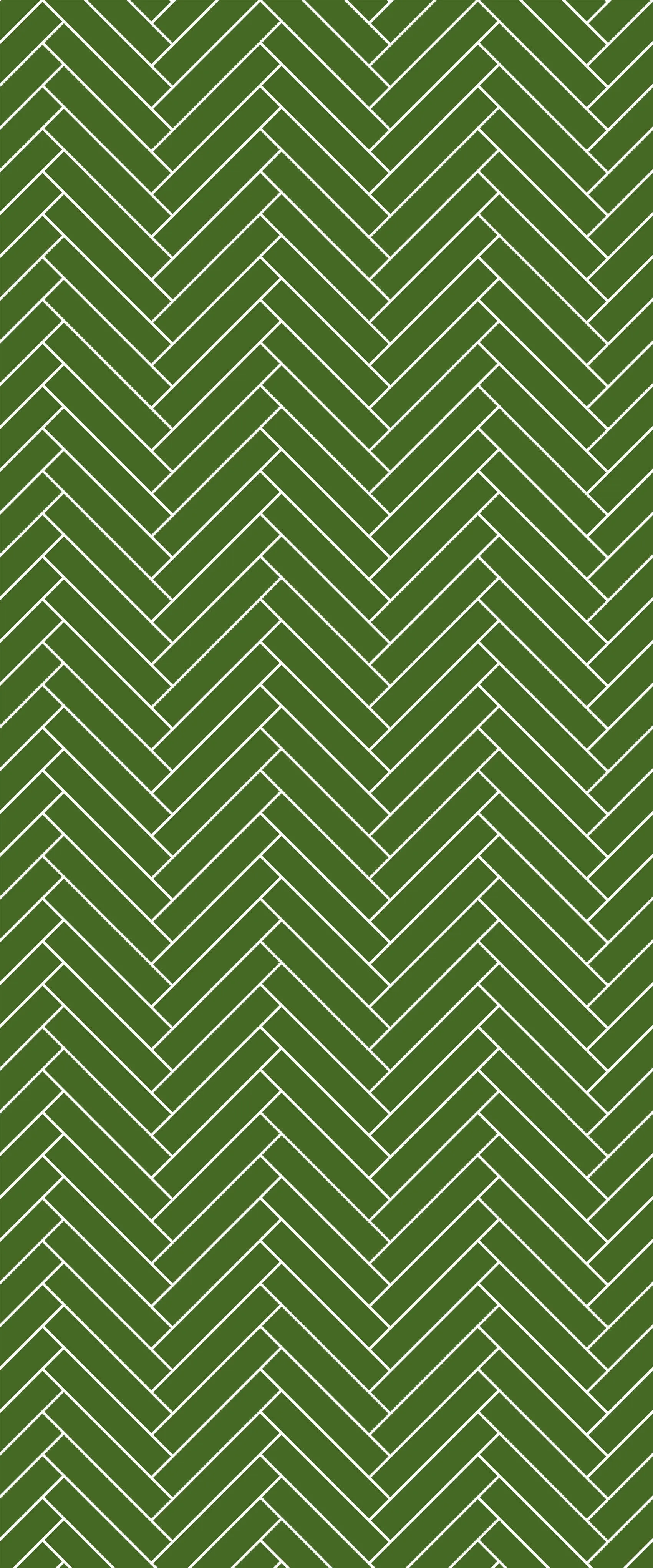 Green Double Herringbone Tile Acrylic Shower Wall Panel 2440mm x 1220mm (3mm Thick)