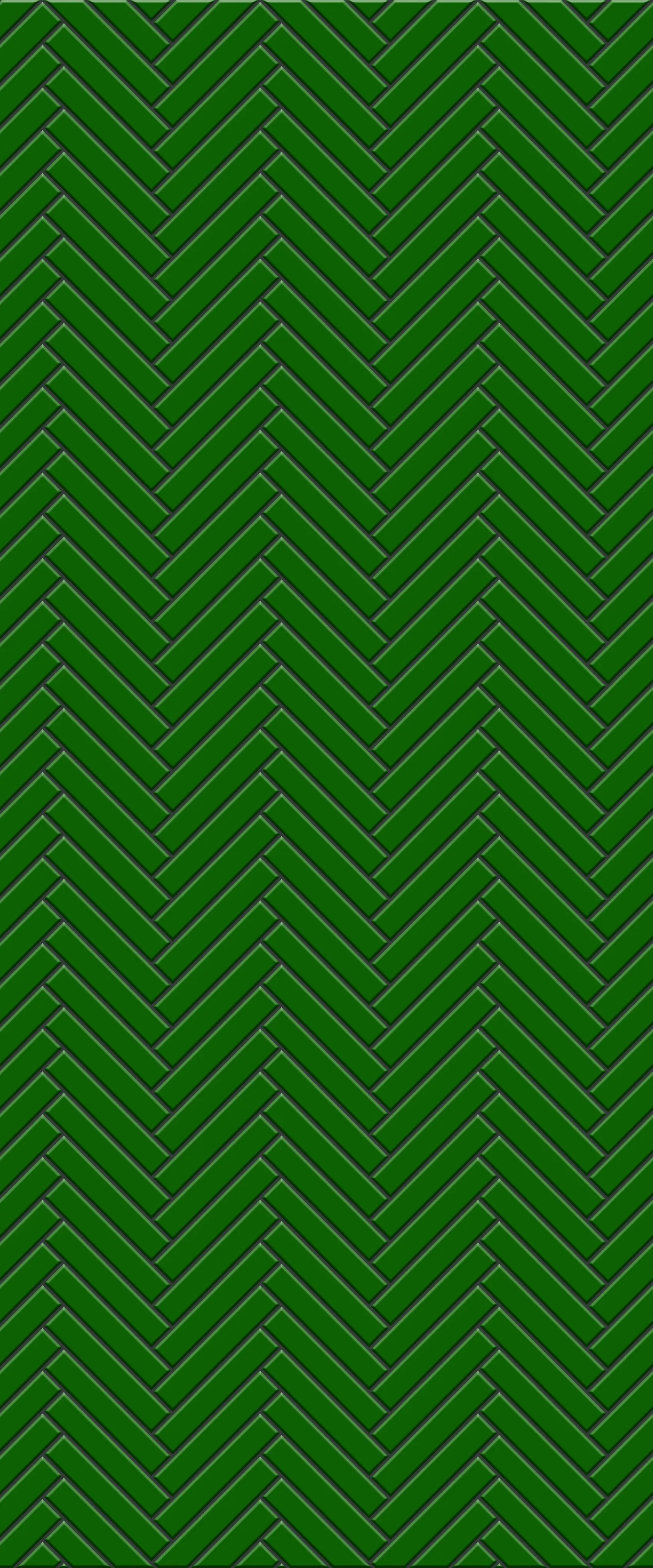 Green Double Herringbone Tile Acrylic Shower Wall Panel 2440mm x 1220mm (3mm Thick)