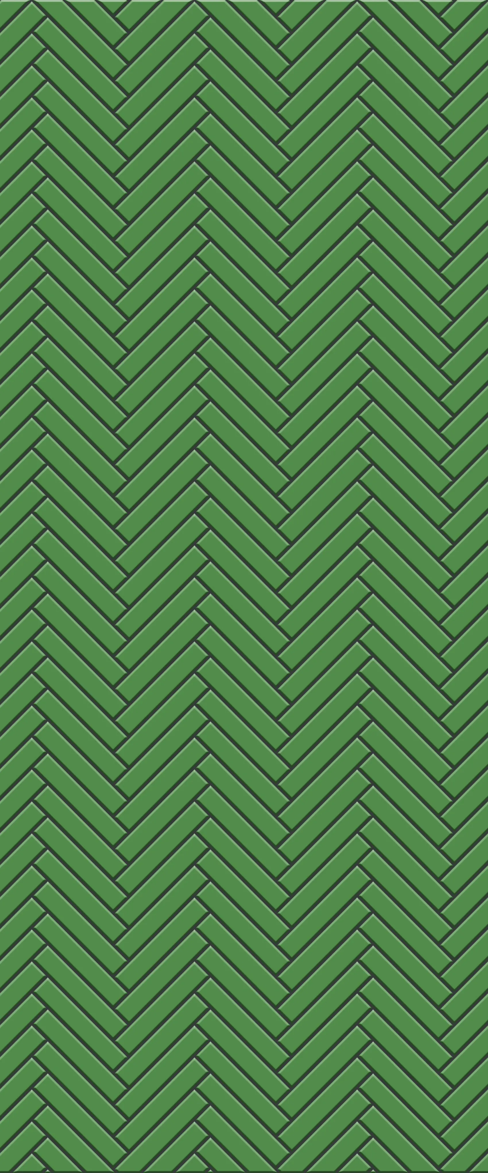 Green Double Herringbone Tile Acrylic Shower Wall Panel 2440mm x 1220mm (3mm Thick)
