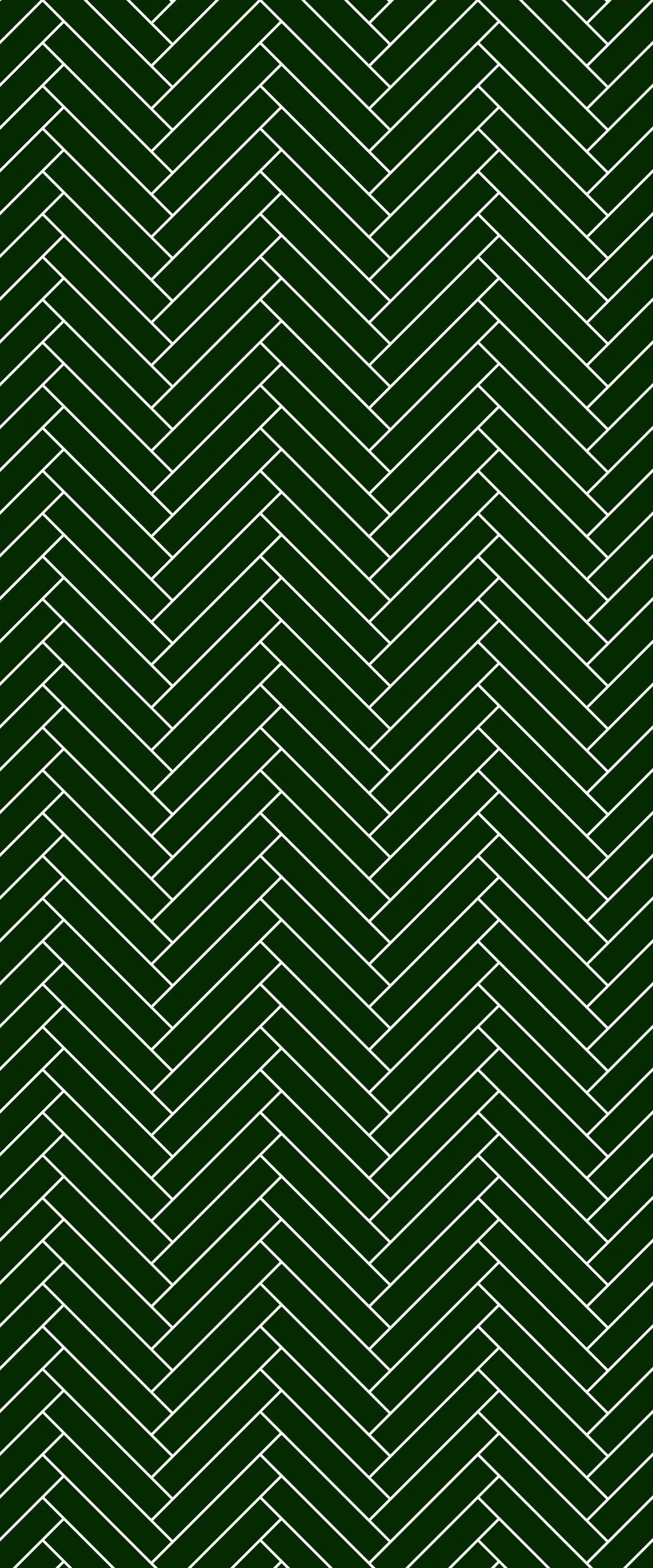 Green Double Herringbone Tile Acrylic Shower Wall Panel 2440mm x 1220mm (3mm Thick)