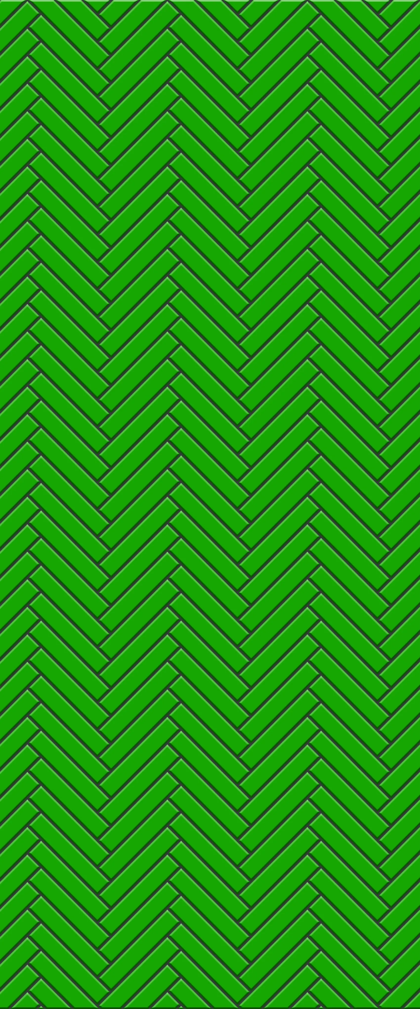 Green Double Herringbone Tile Acrylic Shower Wall Panel 2440mm x 1220mm (3mm Thick)
