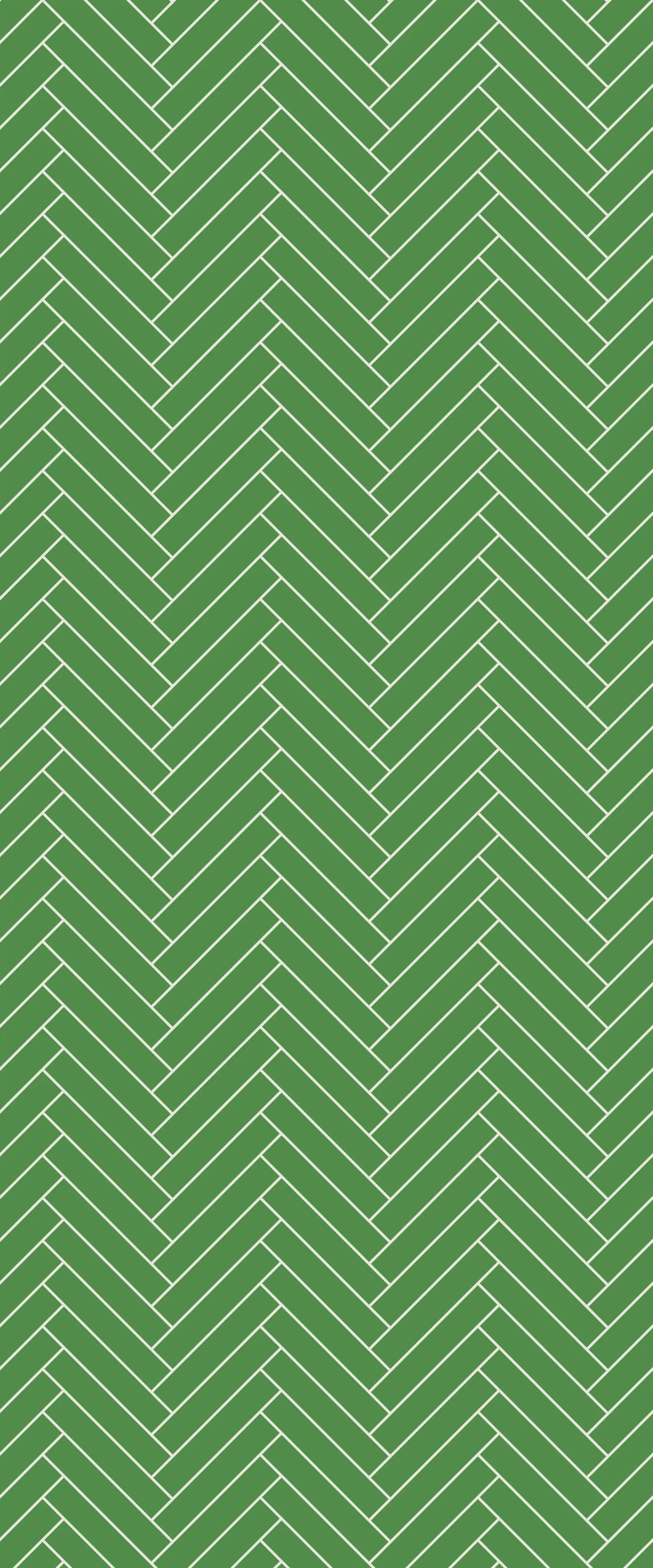 Green Double Herringbone Tile Acrylic Shower Wall Panel 2440mm x 1220mm (3mm Thick)