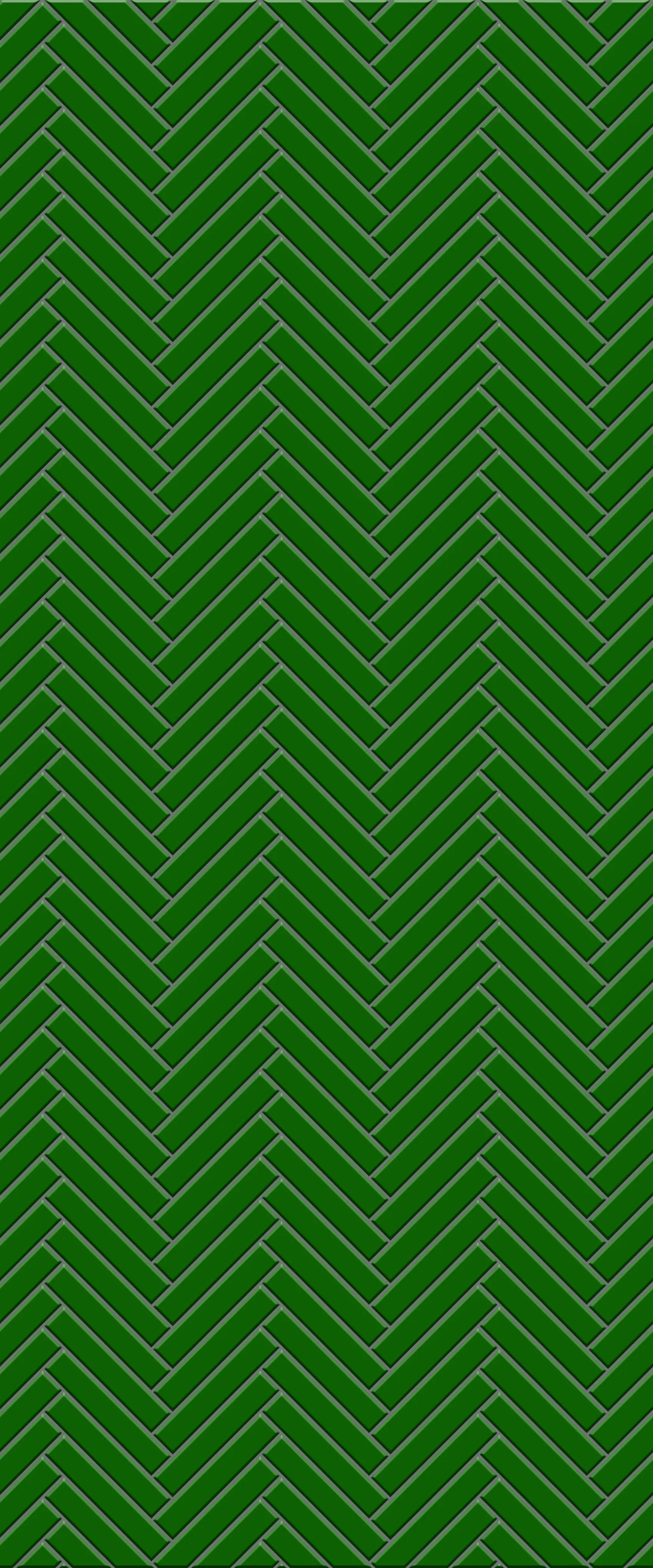 Green Double Herringbone Tile Acrylic Shower Wall Panel 2440mm x 1220mm (3mm Thick)