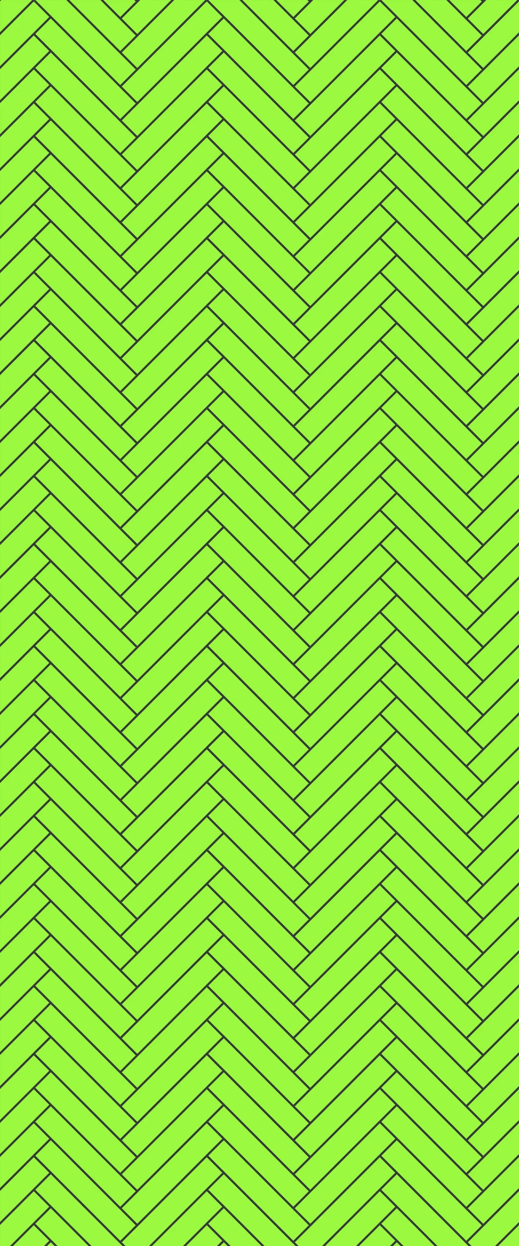 Green Double Herringbone Tile Acrylic Shower Wall Panel 2440mm x 1220mm (3mm Thick)