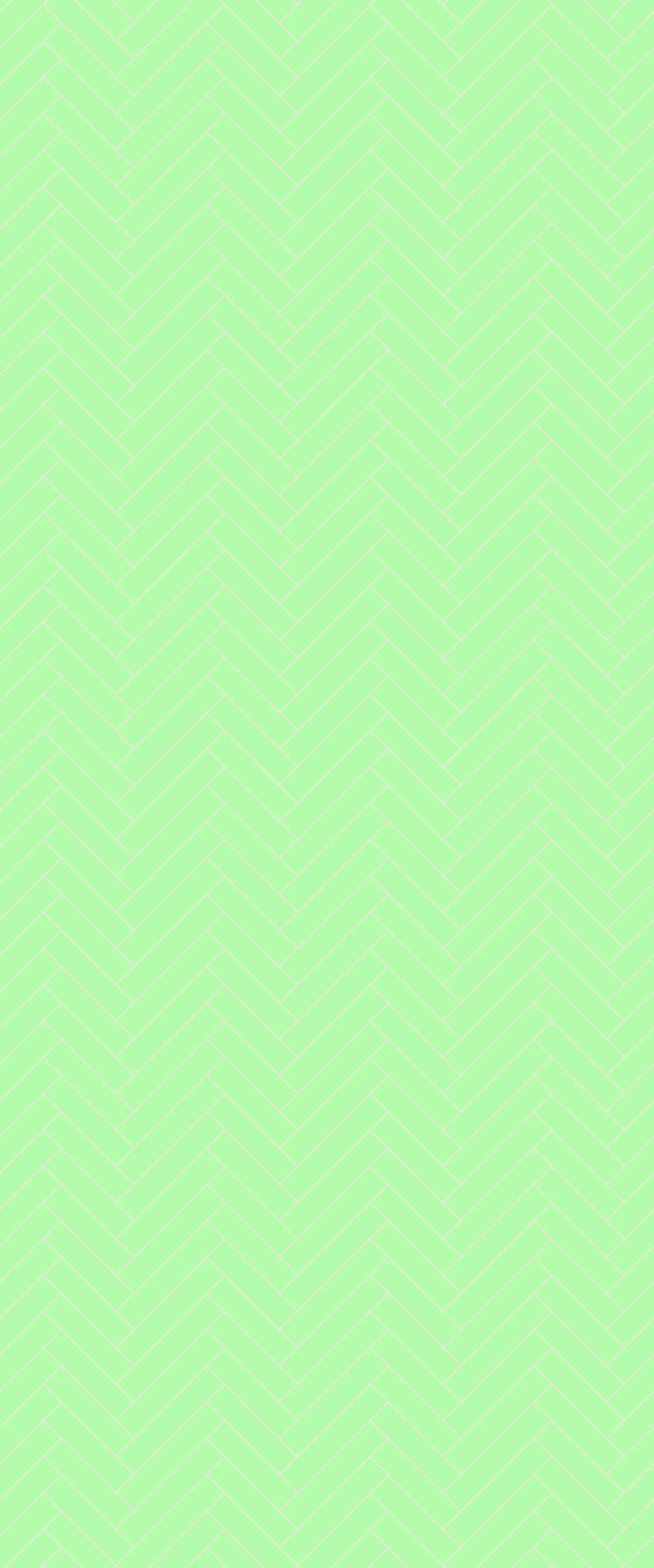 Green Single Herringbone Tile Acrylic Shower Wall Panel 2440mm x 1220mm (3mm Thick)