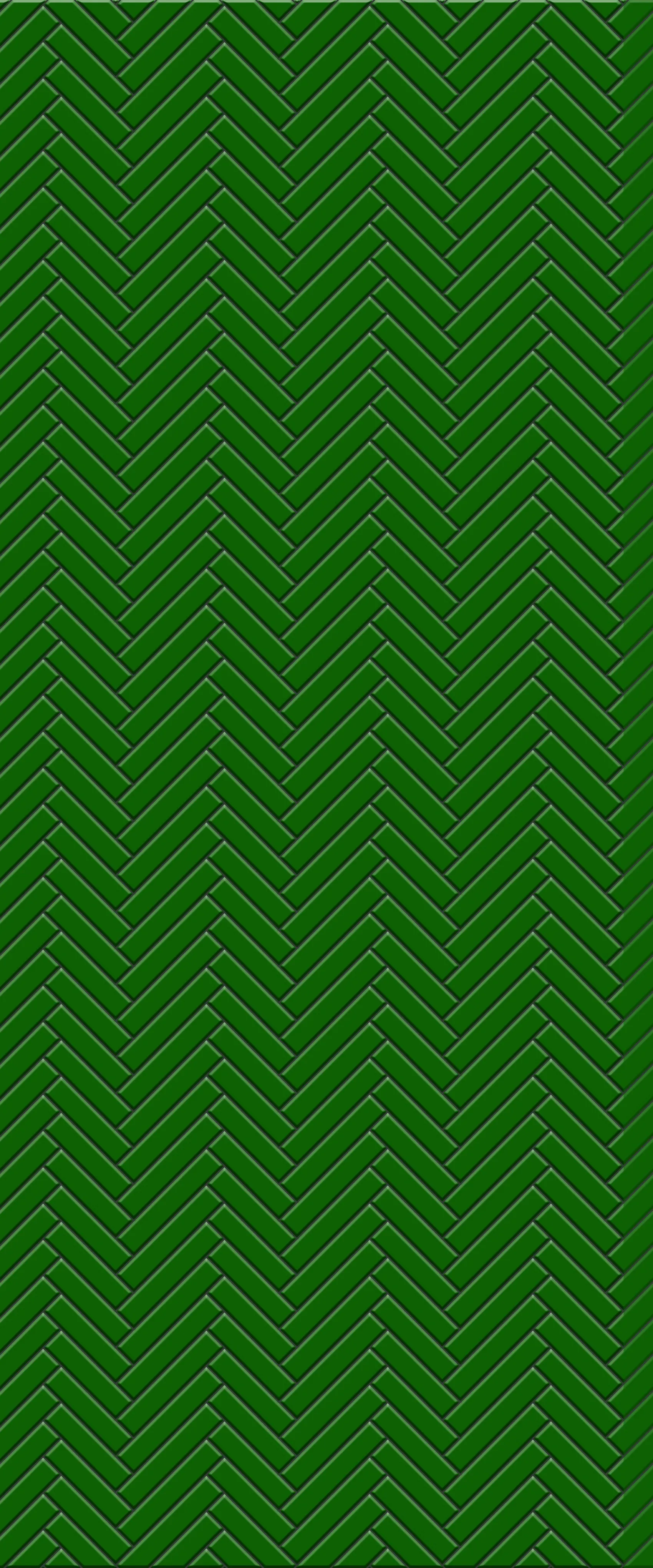 Green Single Herringbone Tile Acrylic Shower Wall Panel 2440mm x 1220mm (3mm Thick)