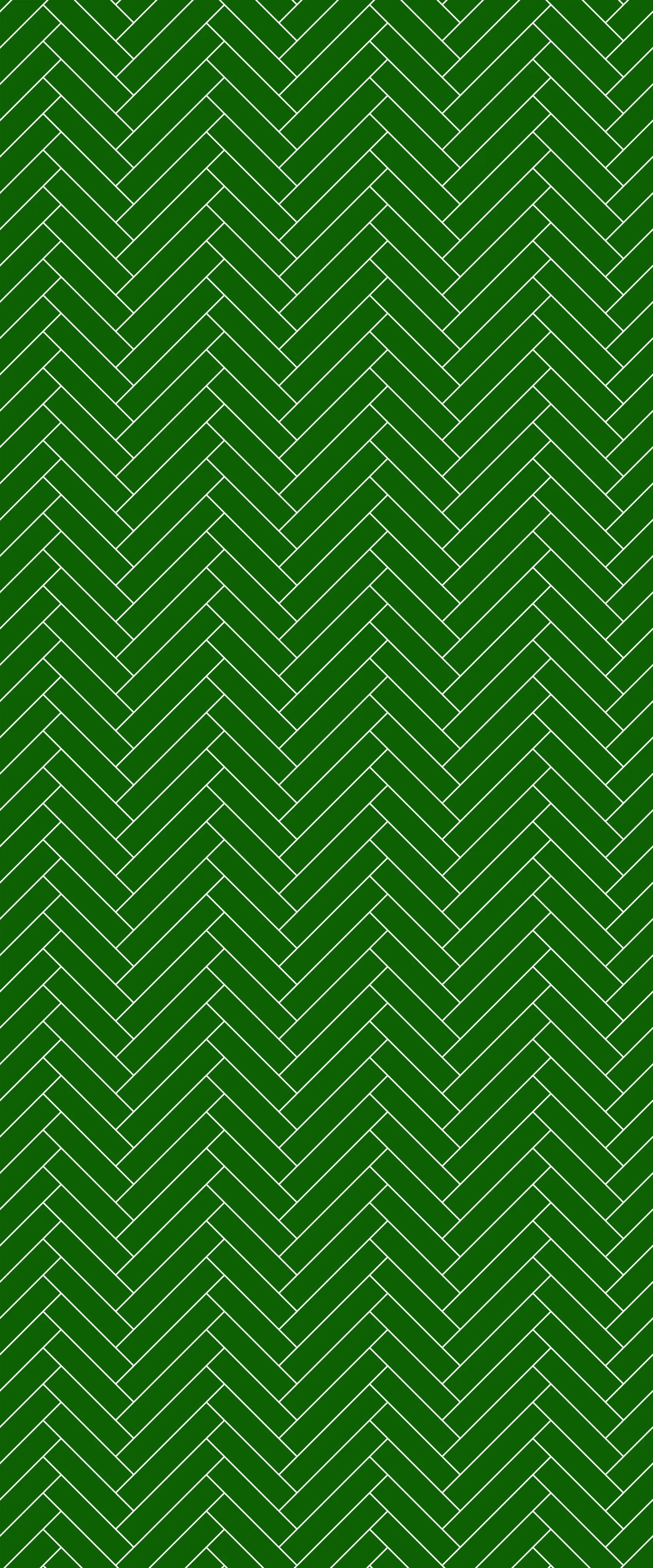 Green Single Herringbone Tile Acrylic Shower Wall Panel 2440mm x 1220mm (3mm Thick)