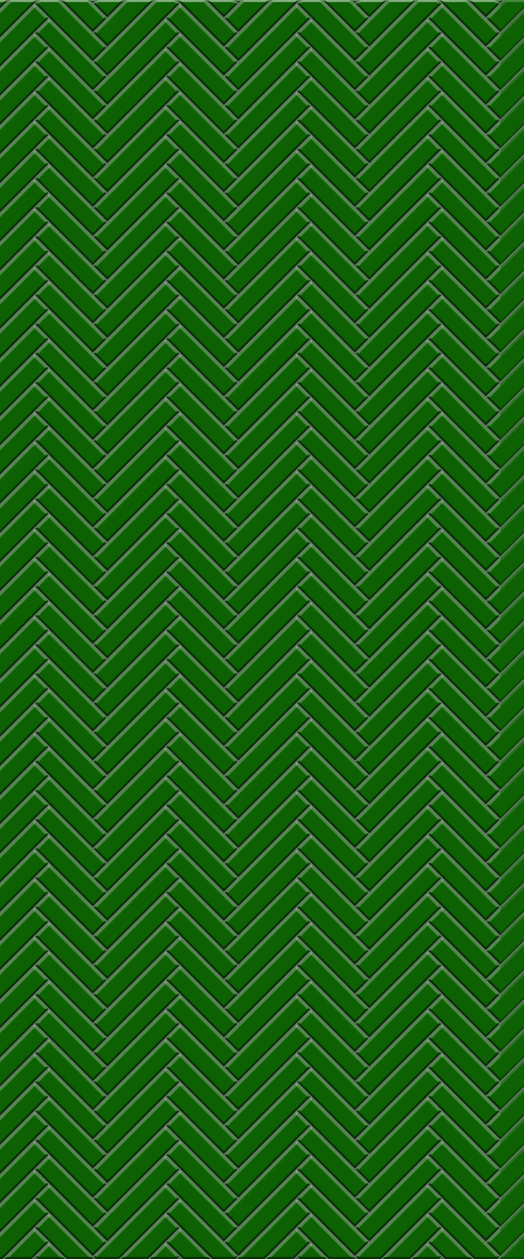 Green Single Herringbone Tile Acrylic Shower Wall Panel 2440mm x 1220mm (3mm Thick)