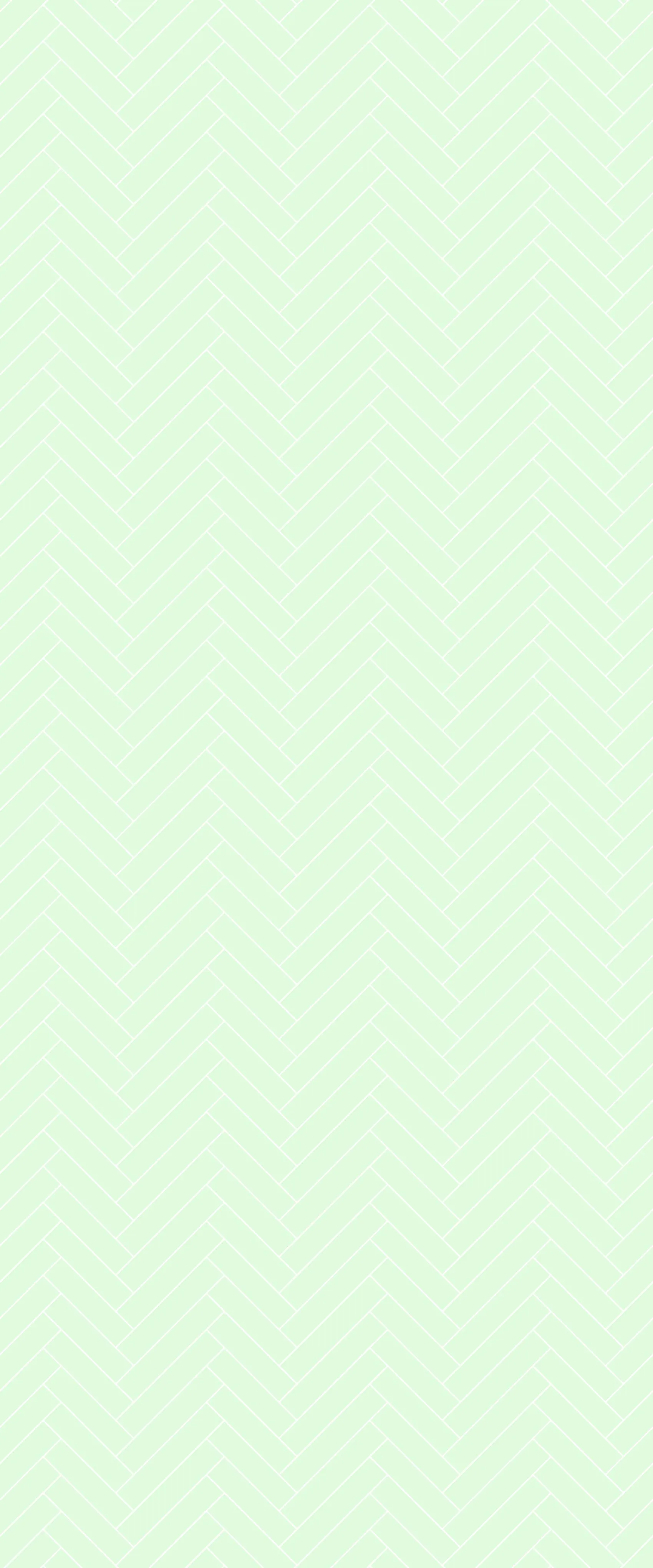 Green Single Herringbone Tile Acrylic Shower Wall Panel 2440mm x 1220mm (3mm Thick)
