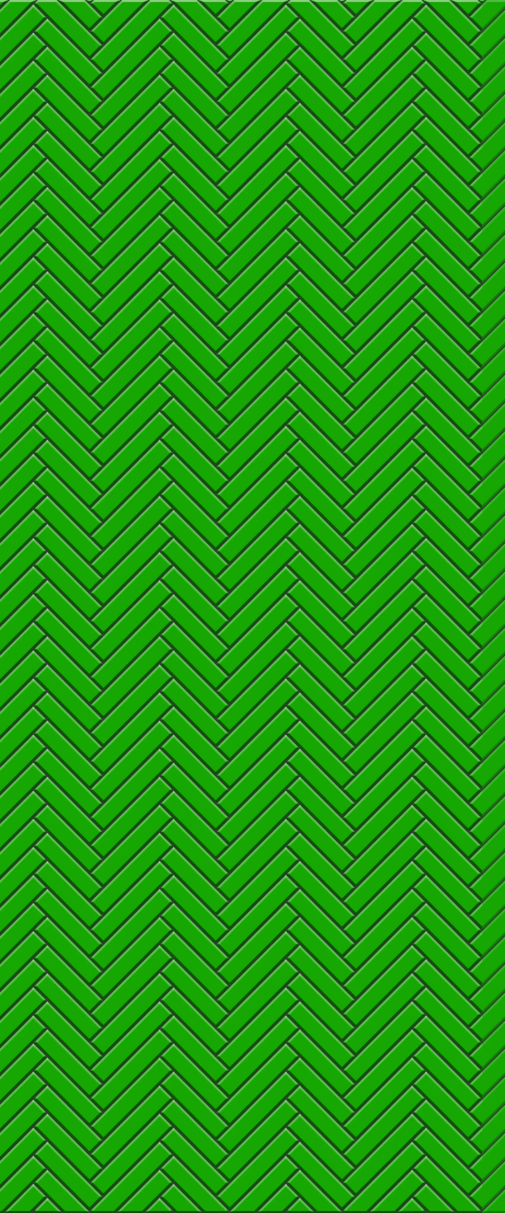 Green Single Herringbone Tile Acrylic Shower Wall Panel 2440mm x 1220mm (3mm Thick)