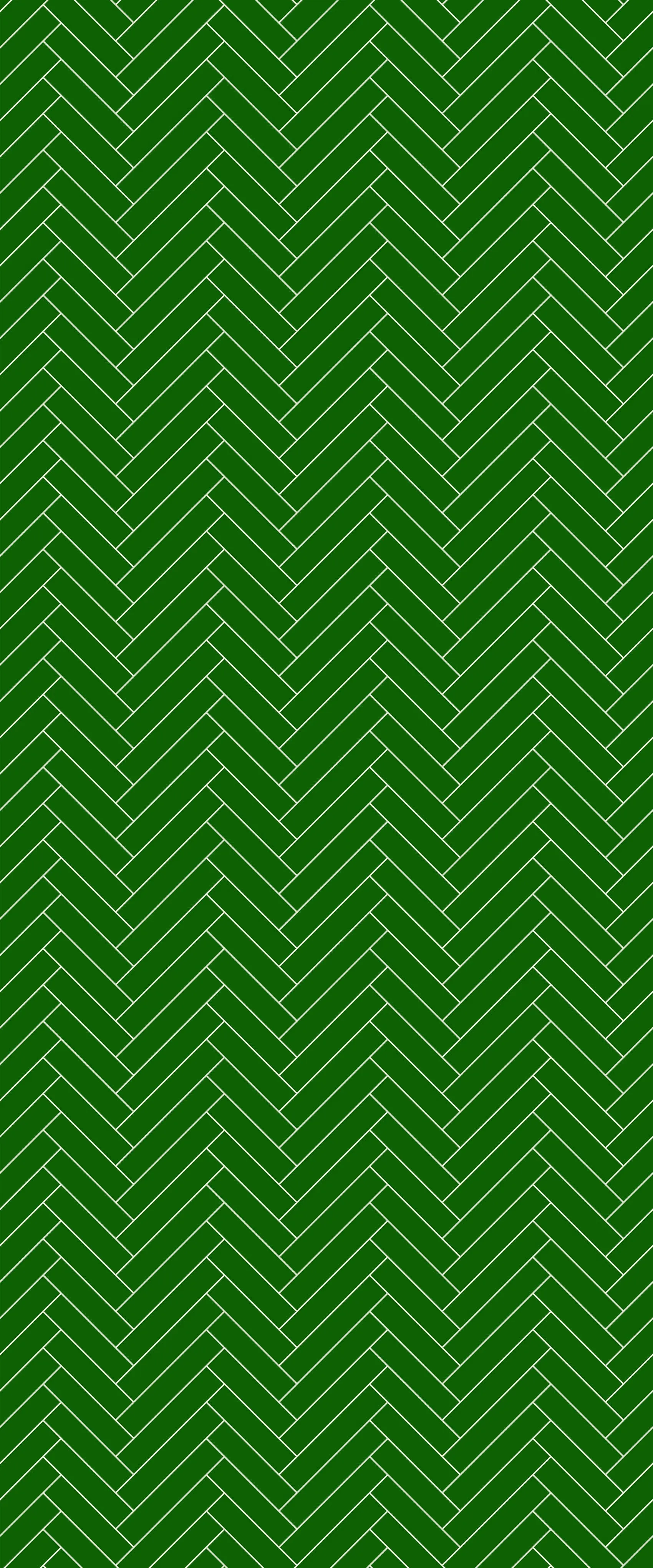 Green Single Herringbone Tile Acrylic Shower Wall Panel 2440mm x 1220mm (3mm Thick)