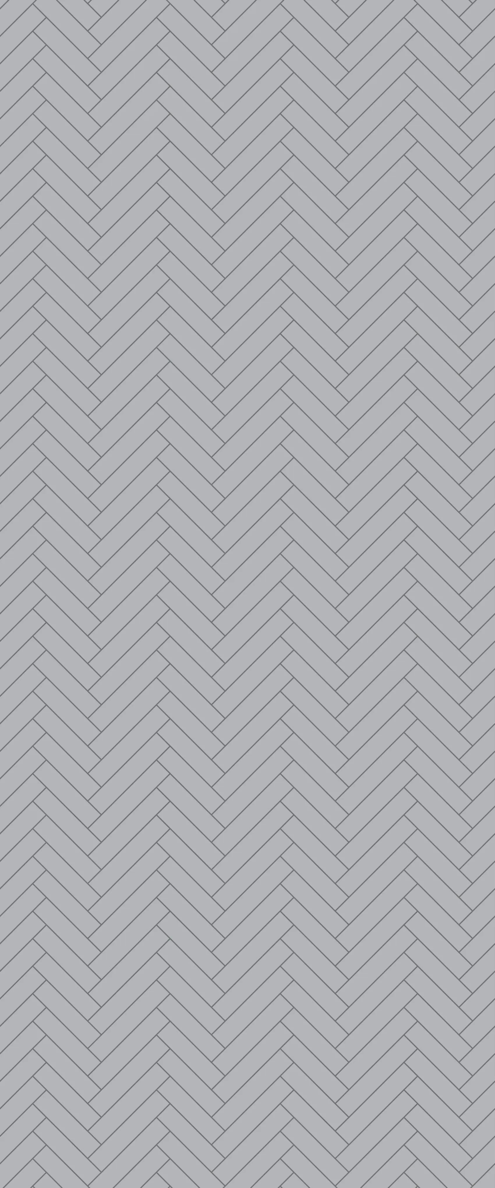 Grey Single Herringbone Tile Acrylic Shower Wall Panel 2440mm x 1220mm (3mm Thick)