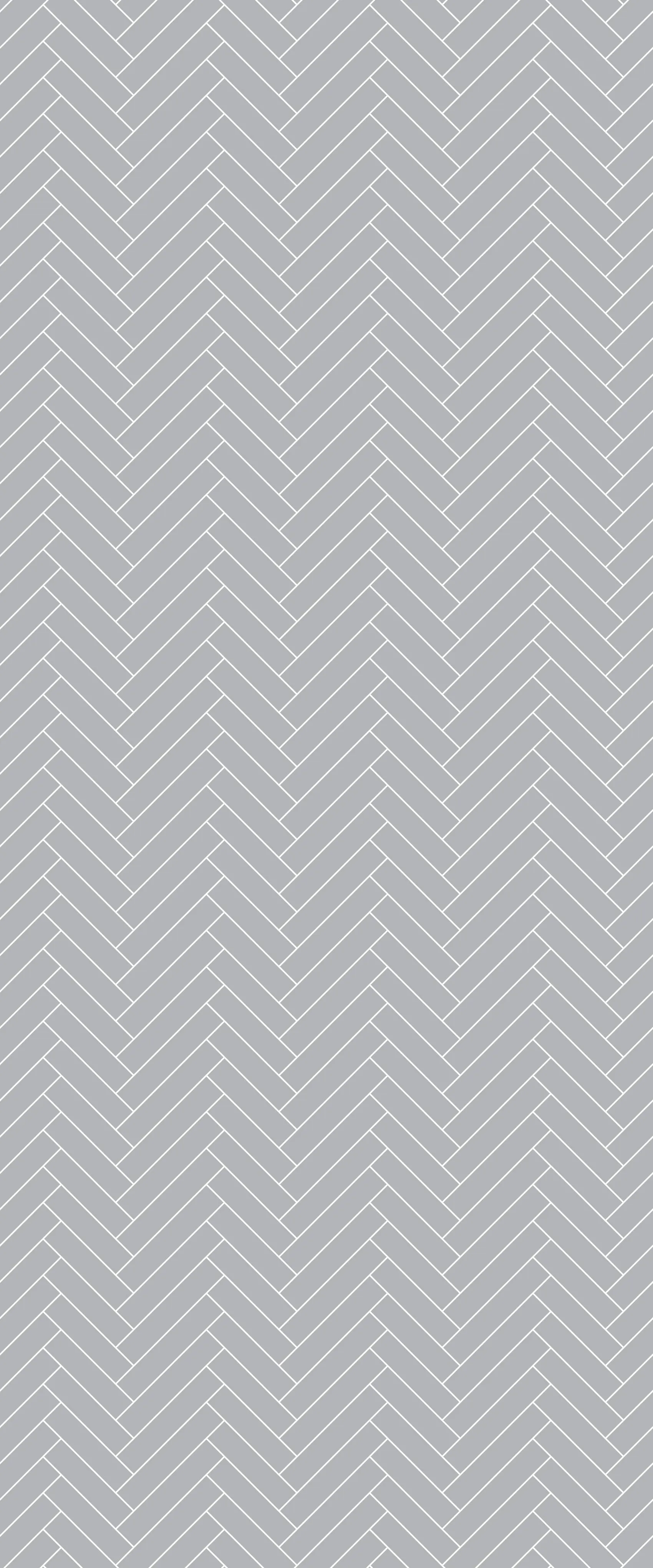 Grey Single Herringbone Tile Acrylic Shower Wall Panel 2440mm x 1220mm (3mm Thick)