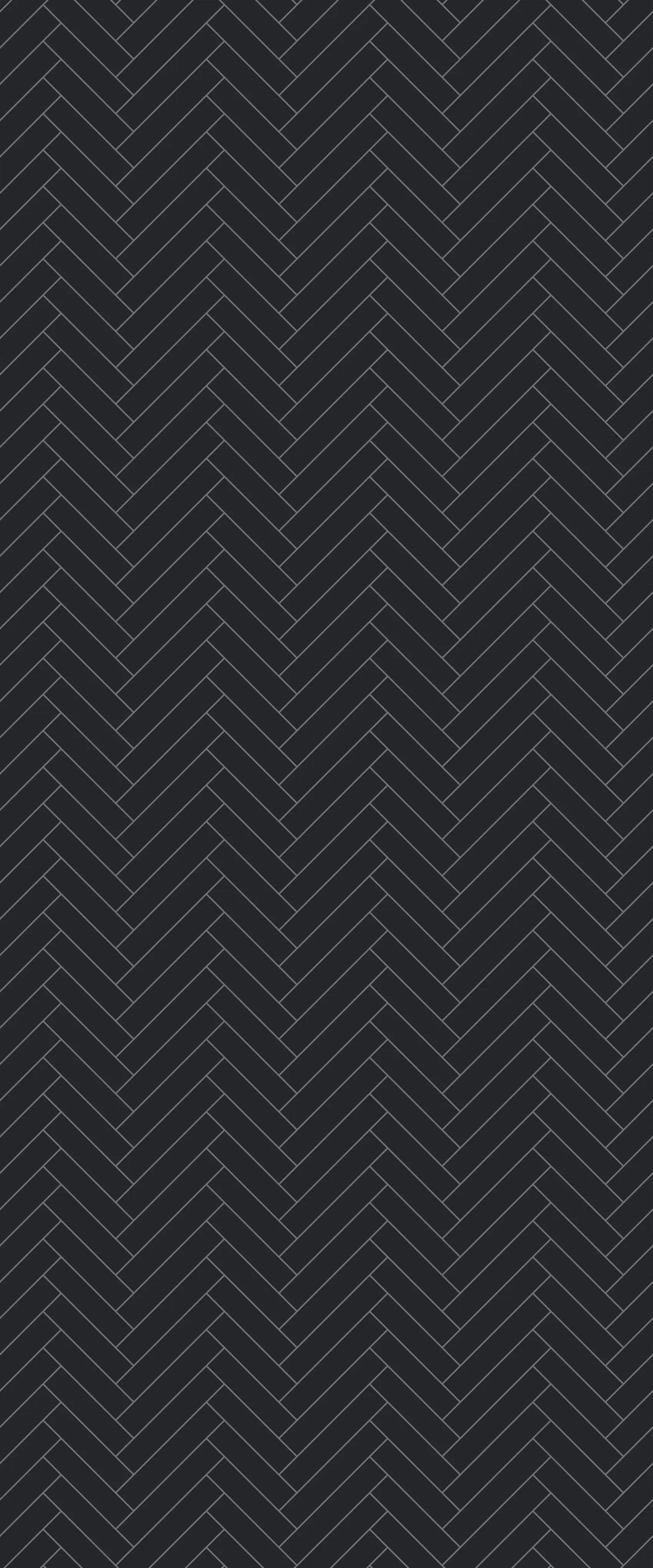 Grey Single Herringbone Tile Acrylic Shower Wall Panel 2440mm x 1220mm (3mm Thick)