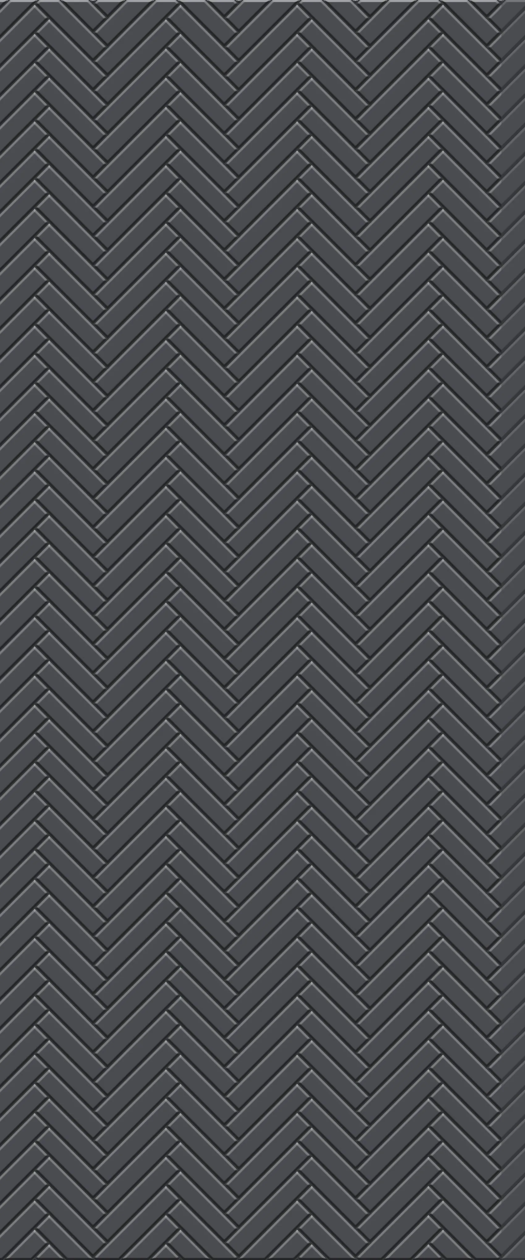 Grey Single Herringbone Tile Acrylic Shower Wall Panel 2440mm x 1220mm (3mm Thick)