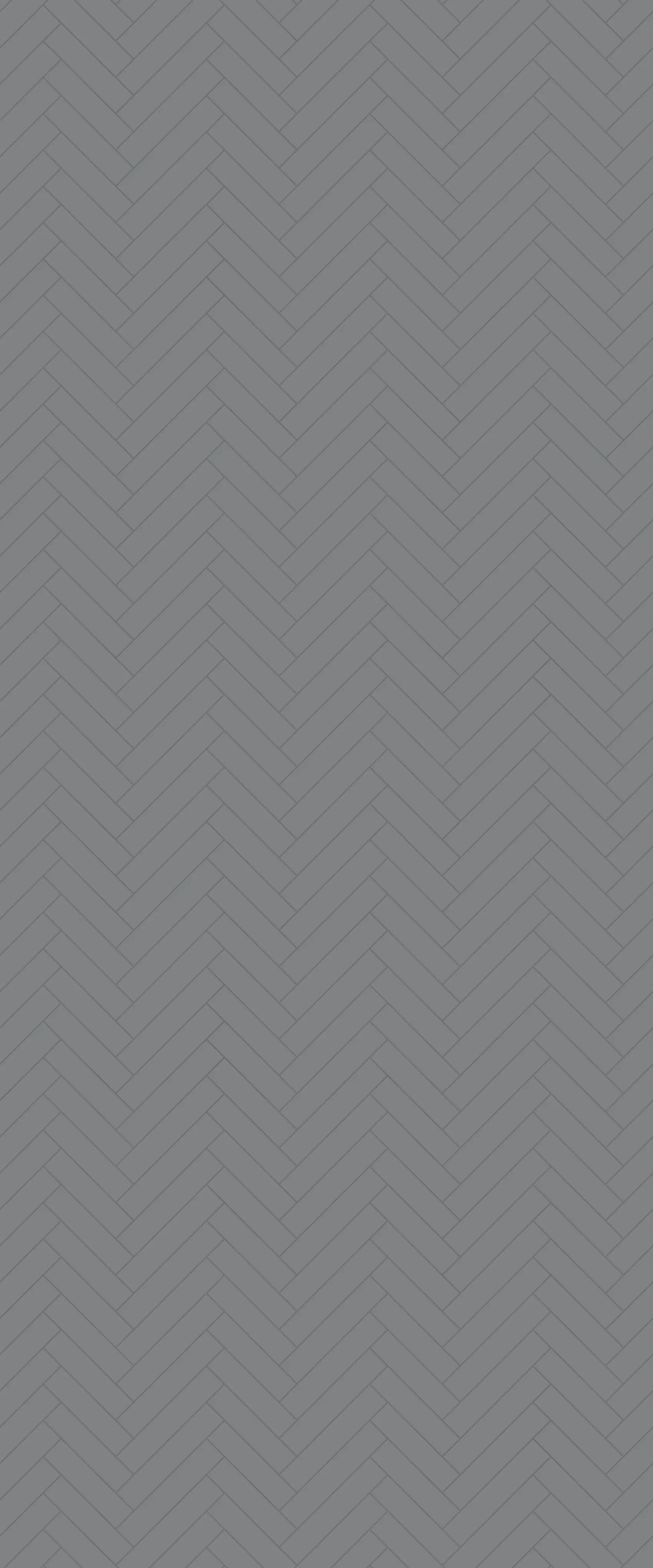 Grey Single Herringbone Tile Acrylic Shower Wall Panel 2440mm x 1220mm (3mm Thick)