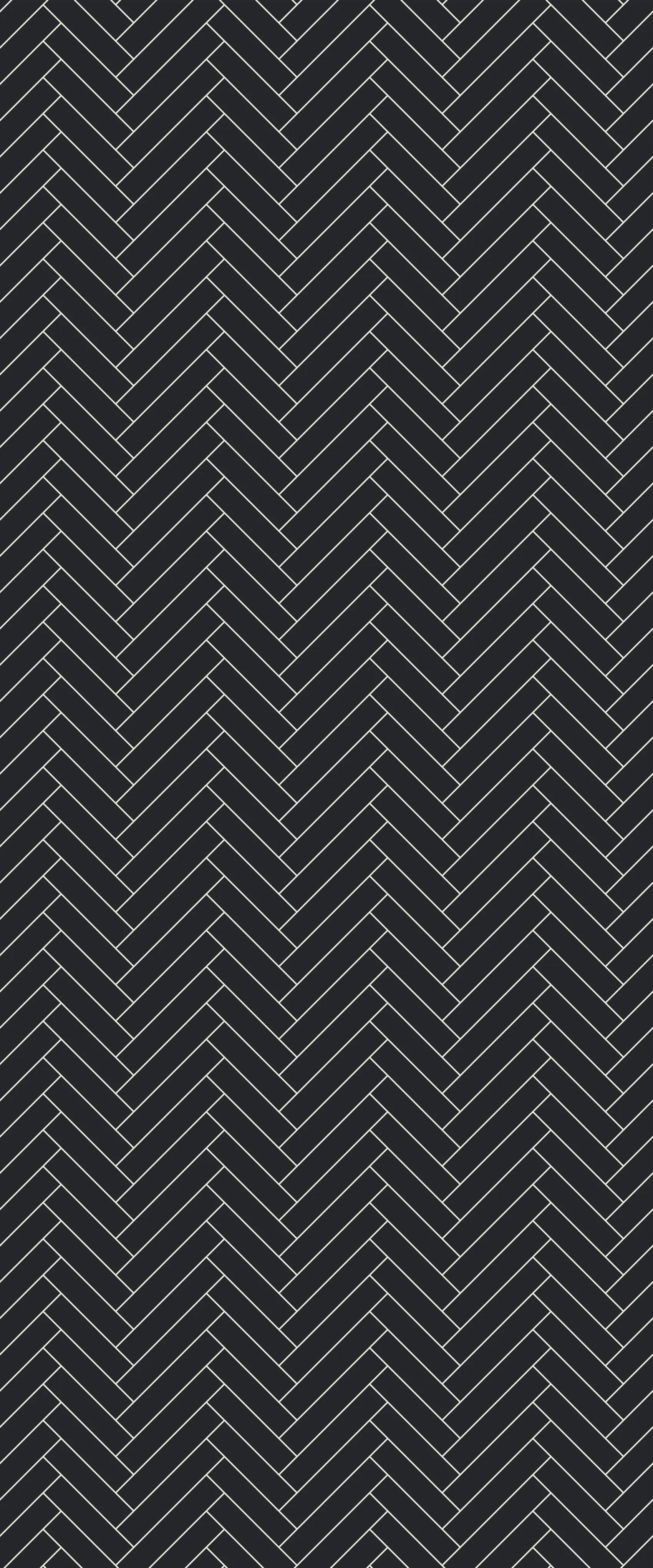Grey Single Herringbone Tile Acrylic Shower Wall Panel 2440mm x 1220mm (3mm Thick)