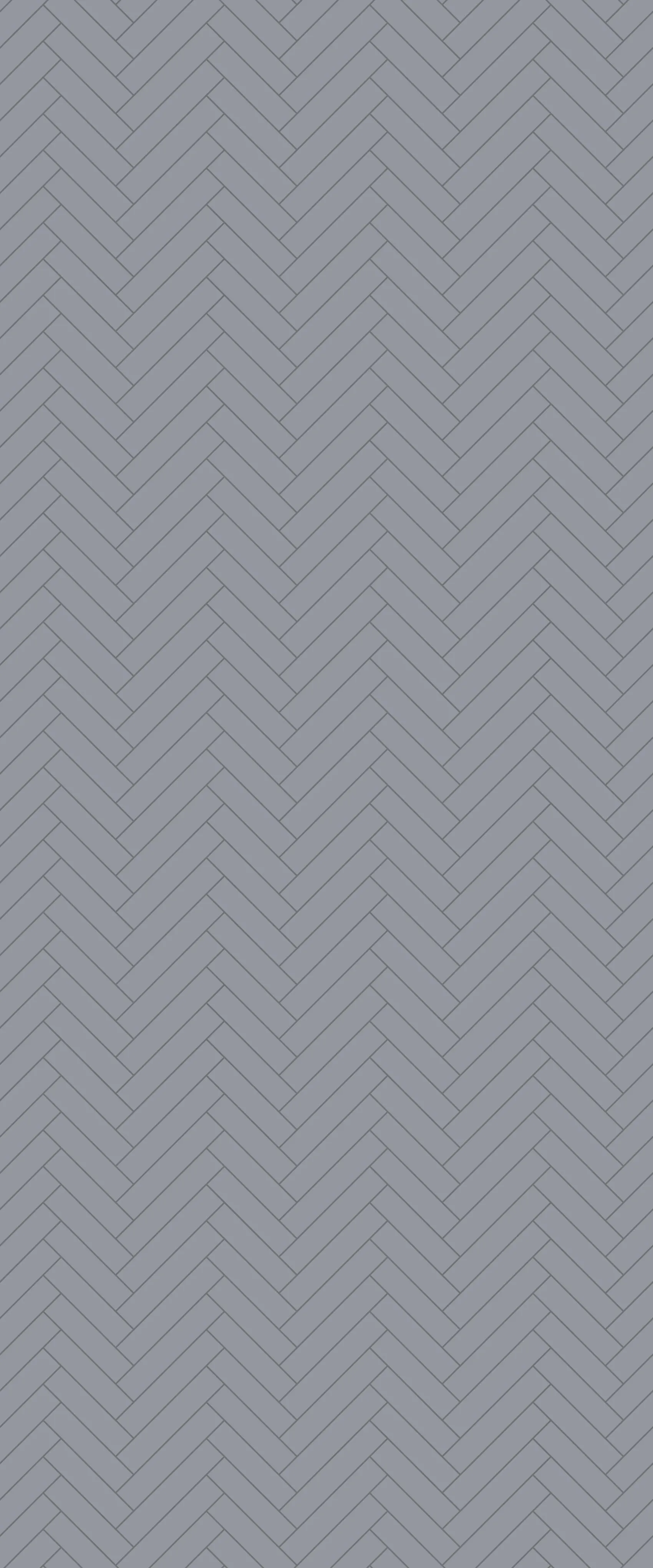 Grey Single Herringbone Tile Acrylic Shower Wall Panel 2440mm x 1220mm (3mm Thick)
