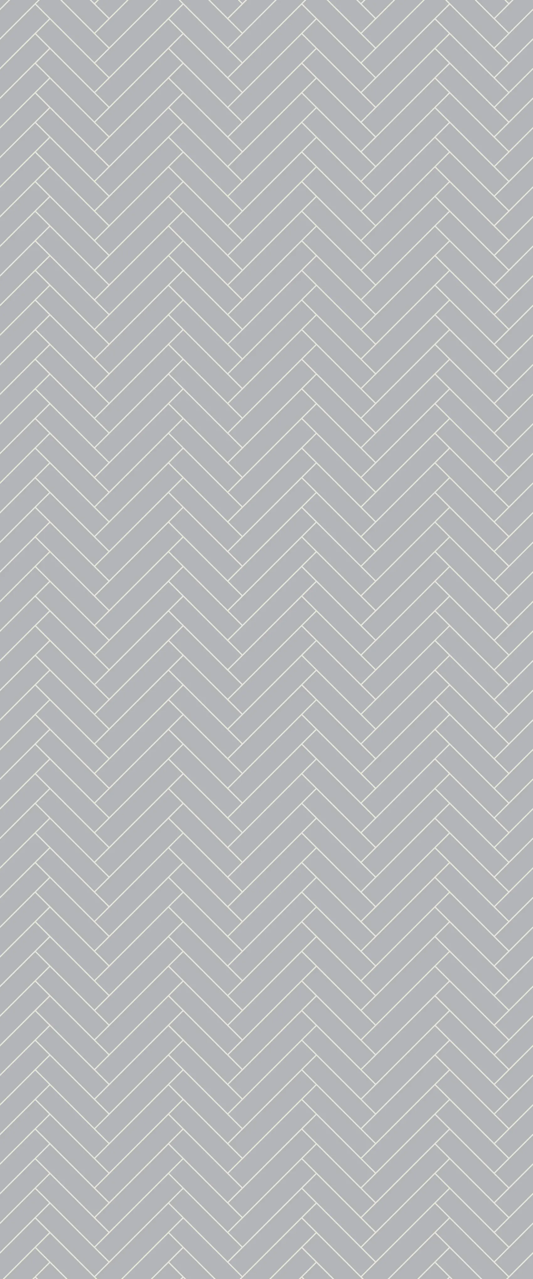 Grey Single Herringbone Tile Acrylic Shower Wall Panel 2440mm x 1220mm (3mm Thick)