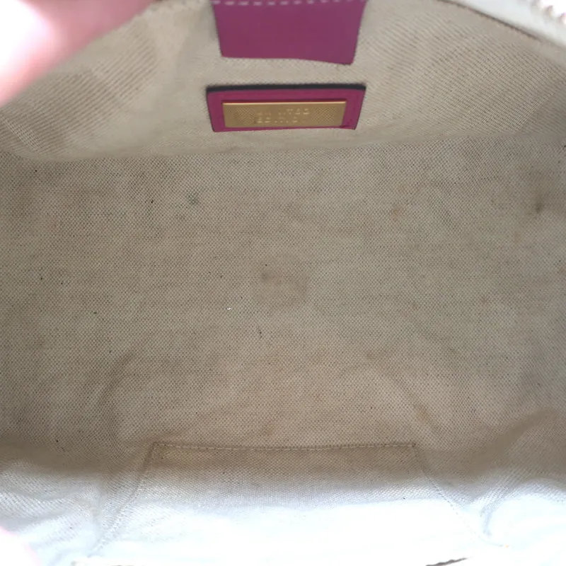 Gucci Limited Edition GG Supreme Small Boston Bag Brown with Multicolor Trim