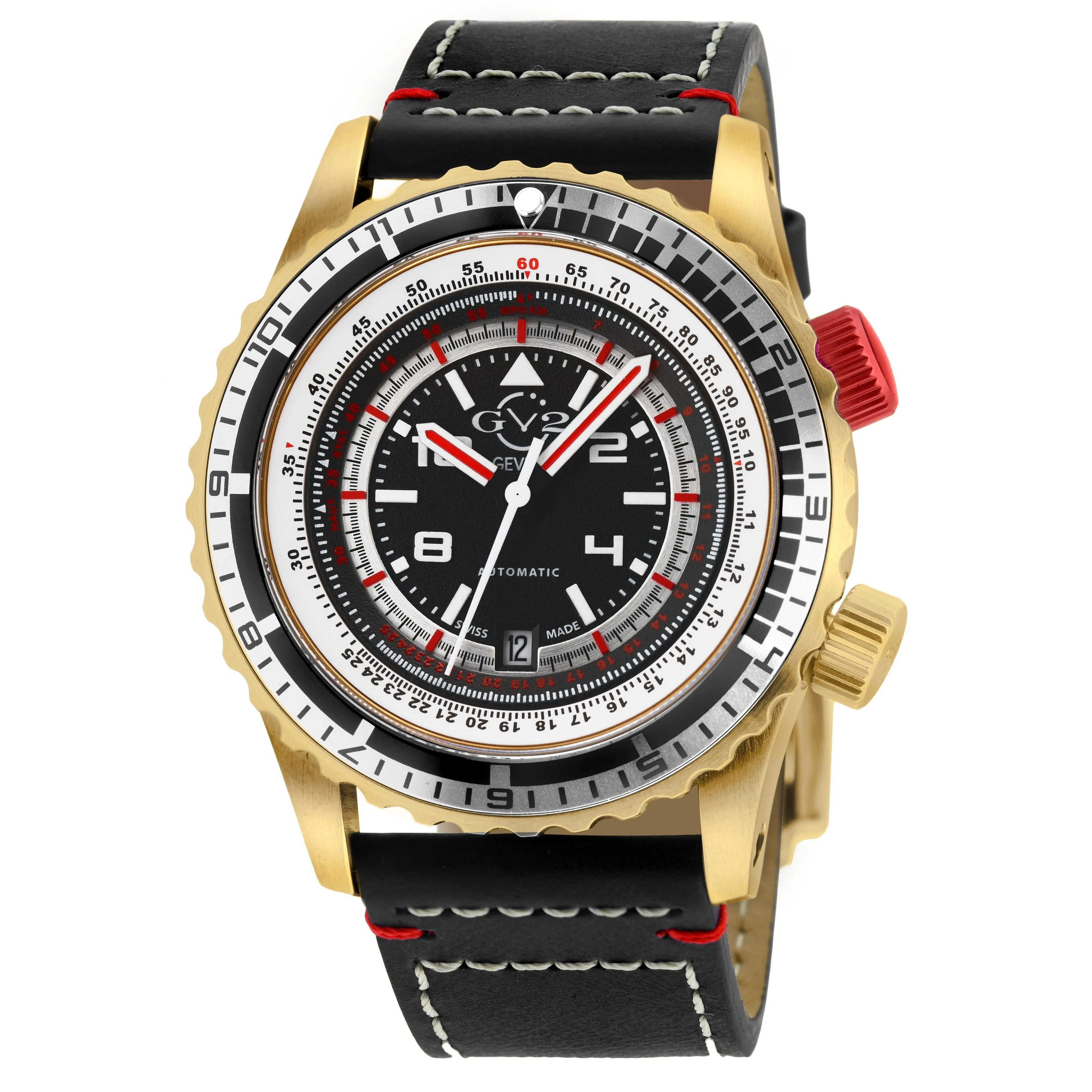 GV2 Contasecondi - Unidirectional Bezel