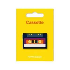 Hal Leonard My World: Cassette Acrylic Badge