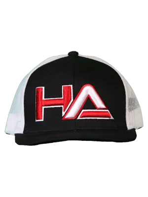 Haterz HA Logo Hat (Black/White, Red/White)