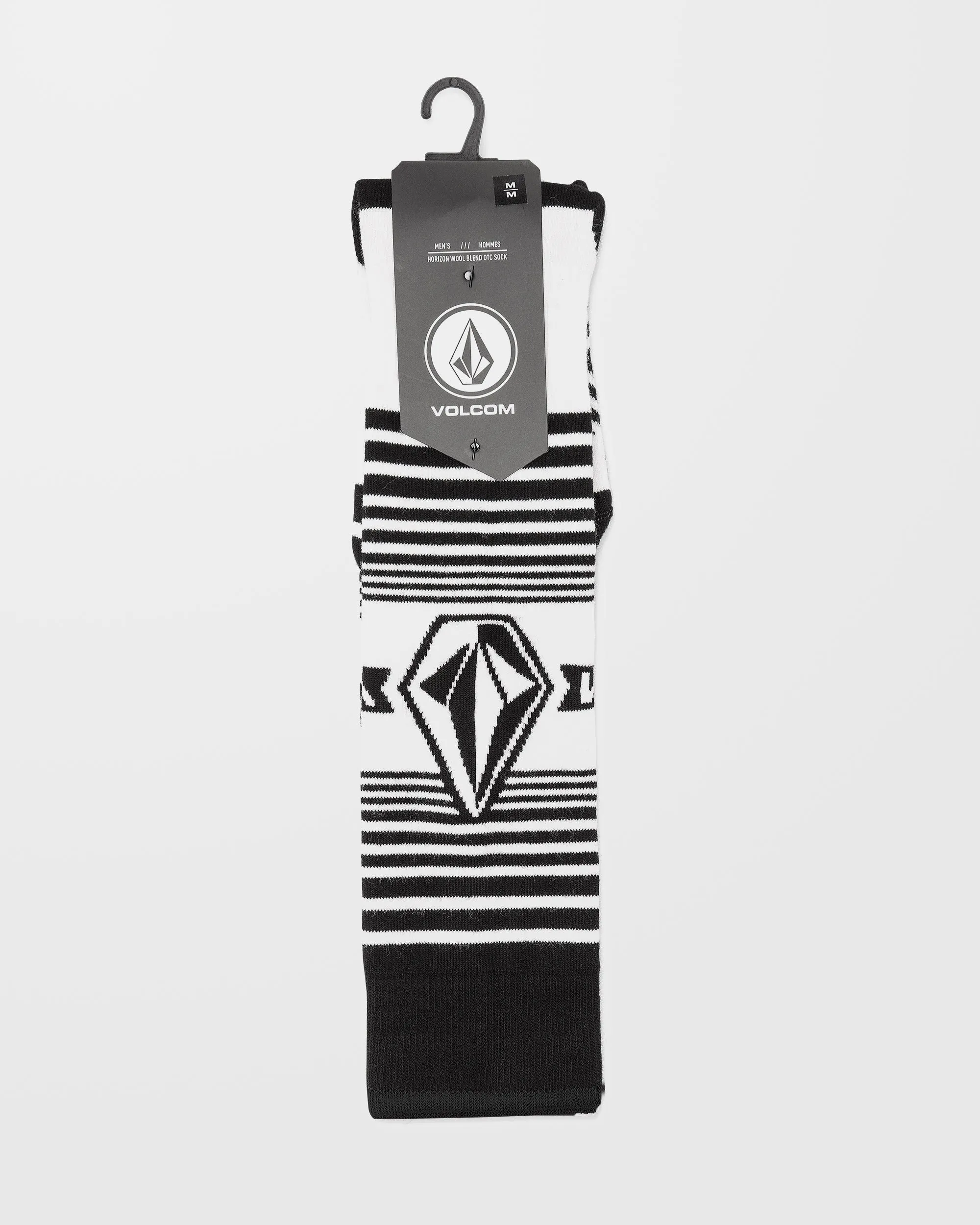 Horizon Wool Blend Otc Socks - White